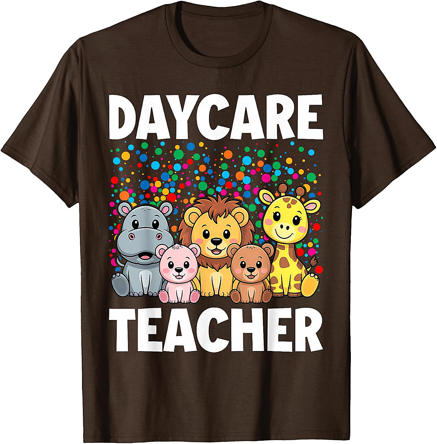 Daycare Teacher Animals T-Shirt | Cute Teacher Gift Tee