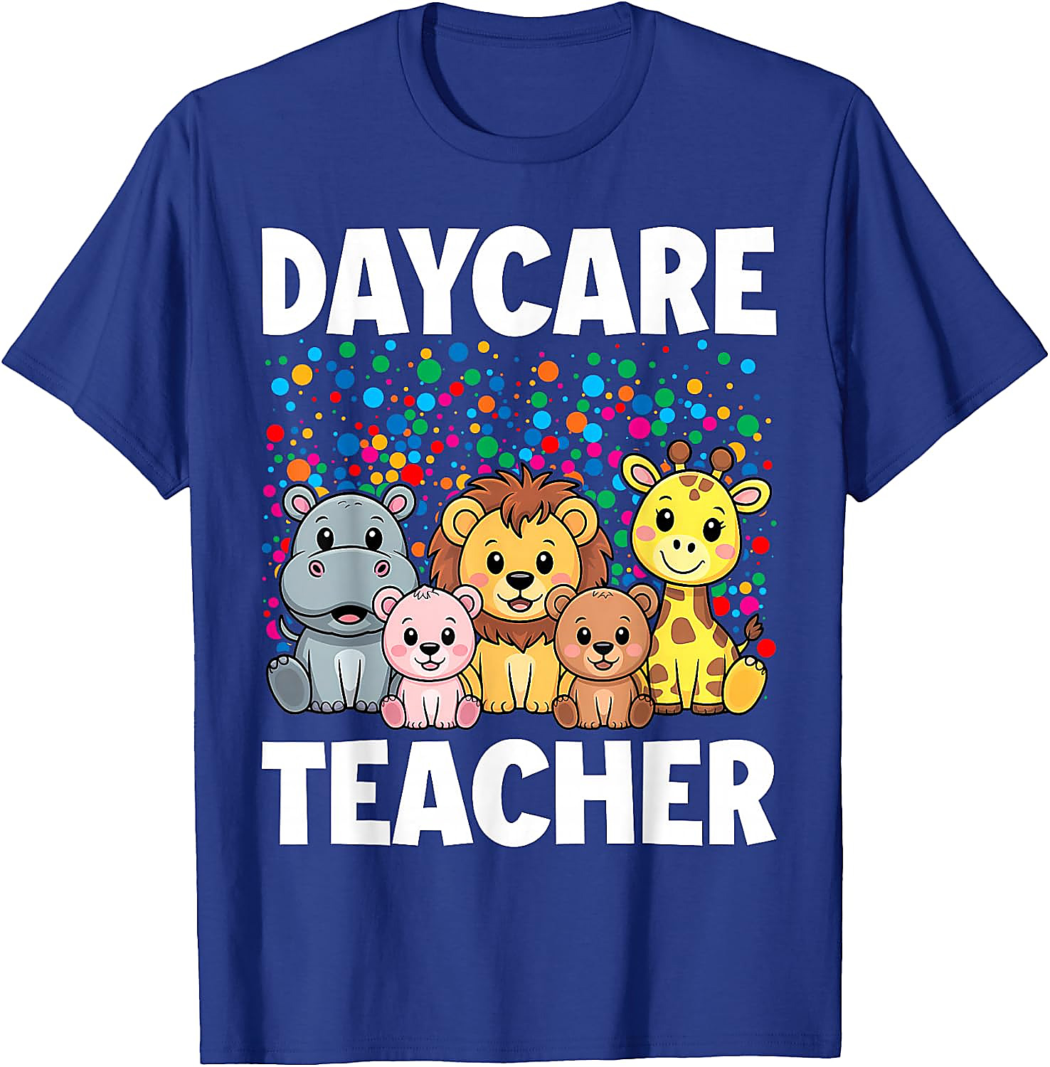Daycare Teacher Animals T-Shirt | Cute Teacher Gift Tee