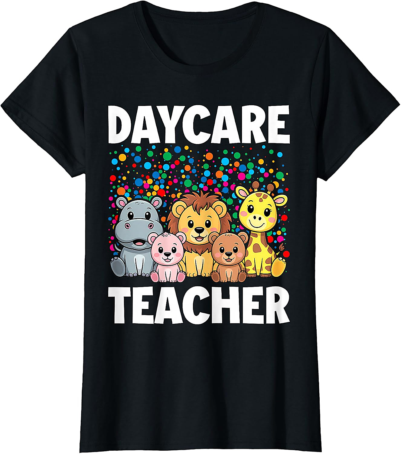 Daycare Teacher Animals T-Shirt | Cute Teacher Gift Tee