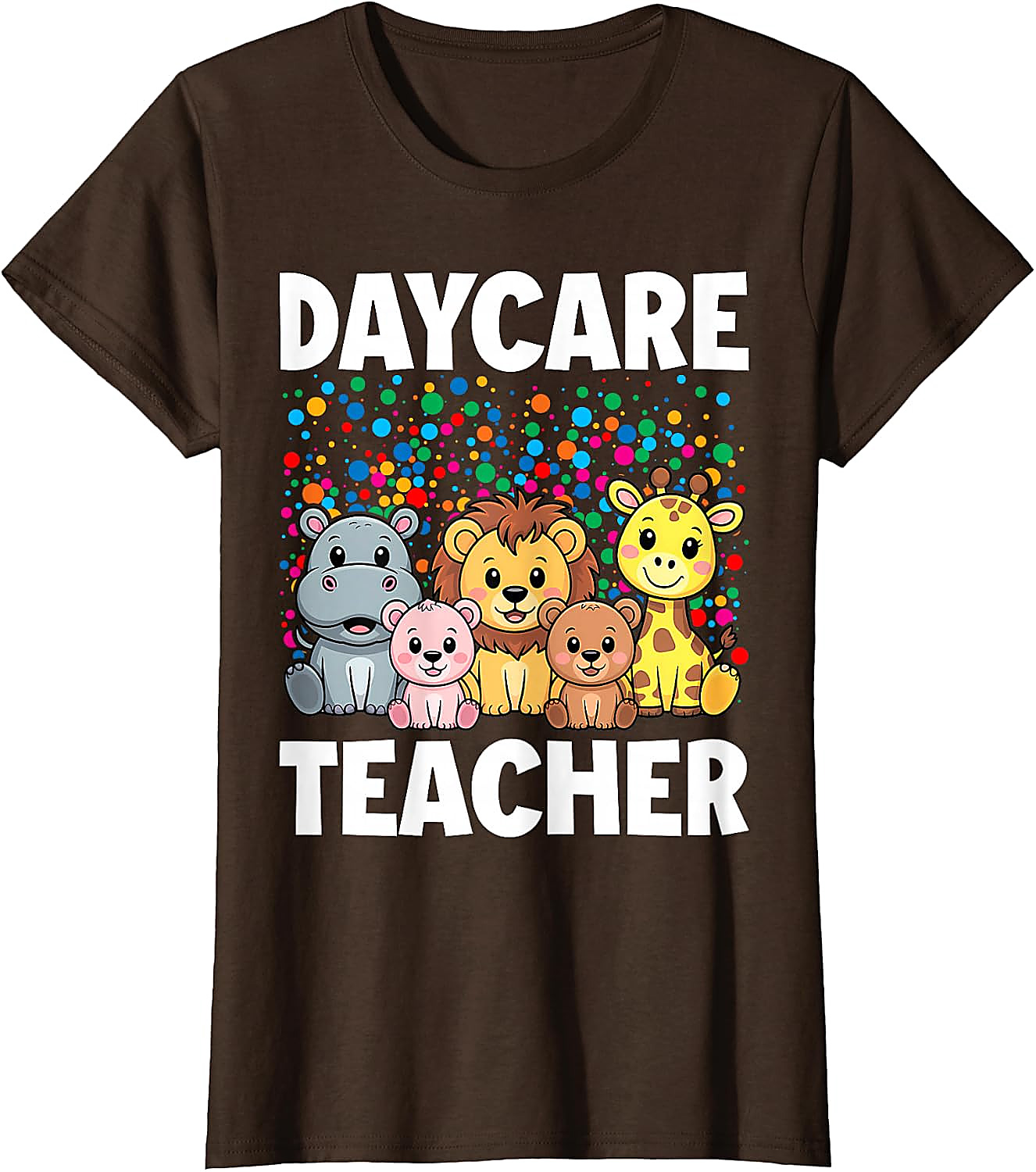 Daycare Teacher Animals T-Shirt | Cute Teacher Gift Tee