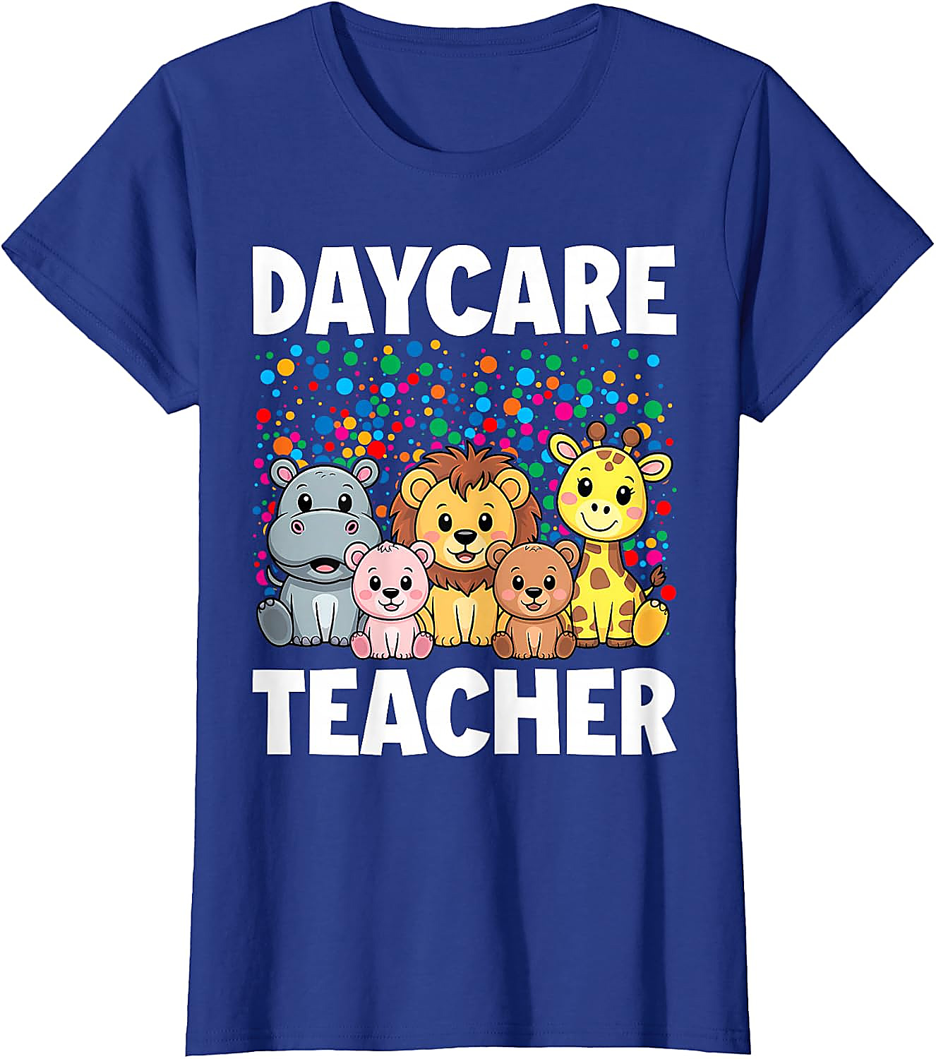 Daycare Teacher Animals T-Shirt | Cute Teacher Gift Tee
