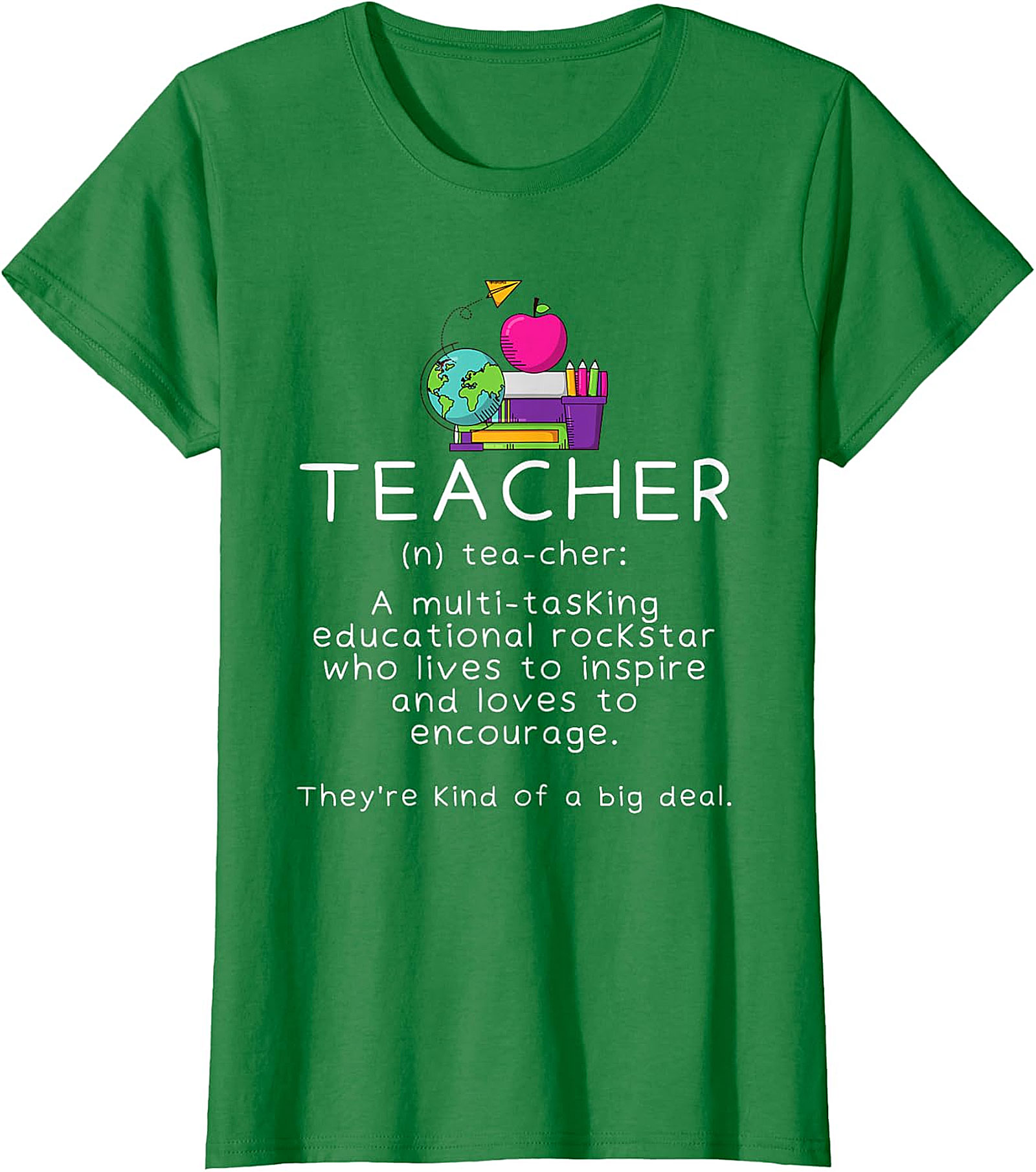 Teacher Definition Black T-Shirt | Educational Rockstar Tee