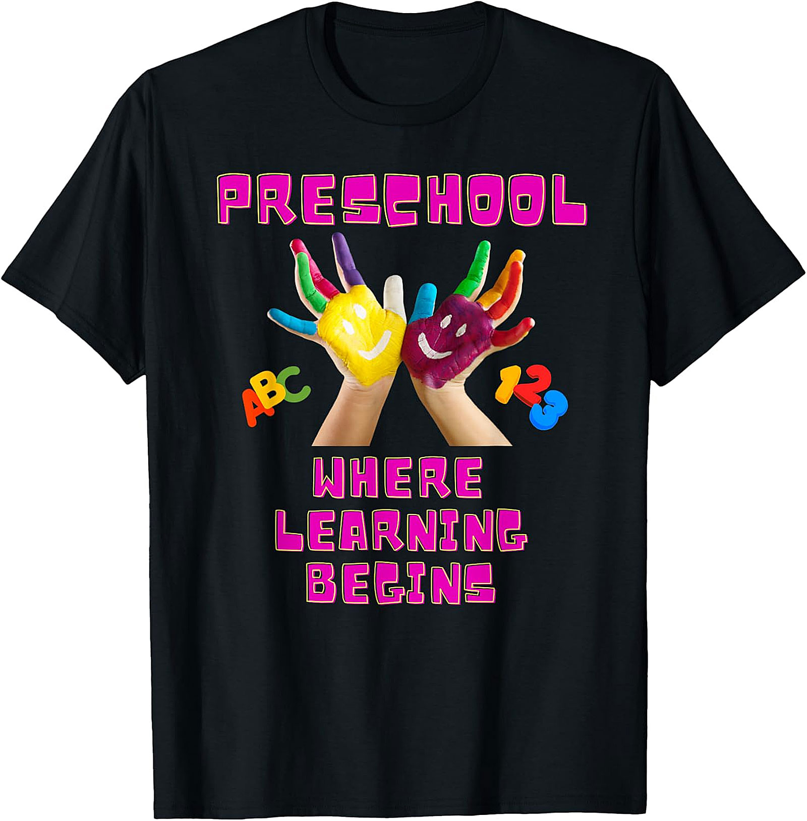 Preschool Where Learning Begins T-Shirt - Early Ed Apparel