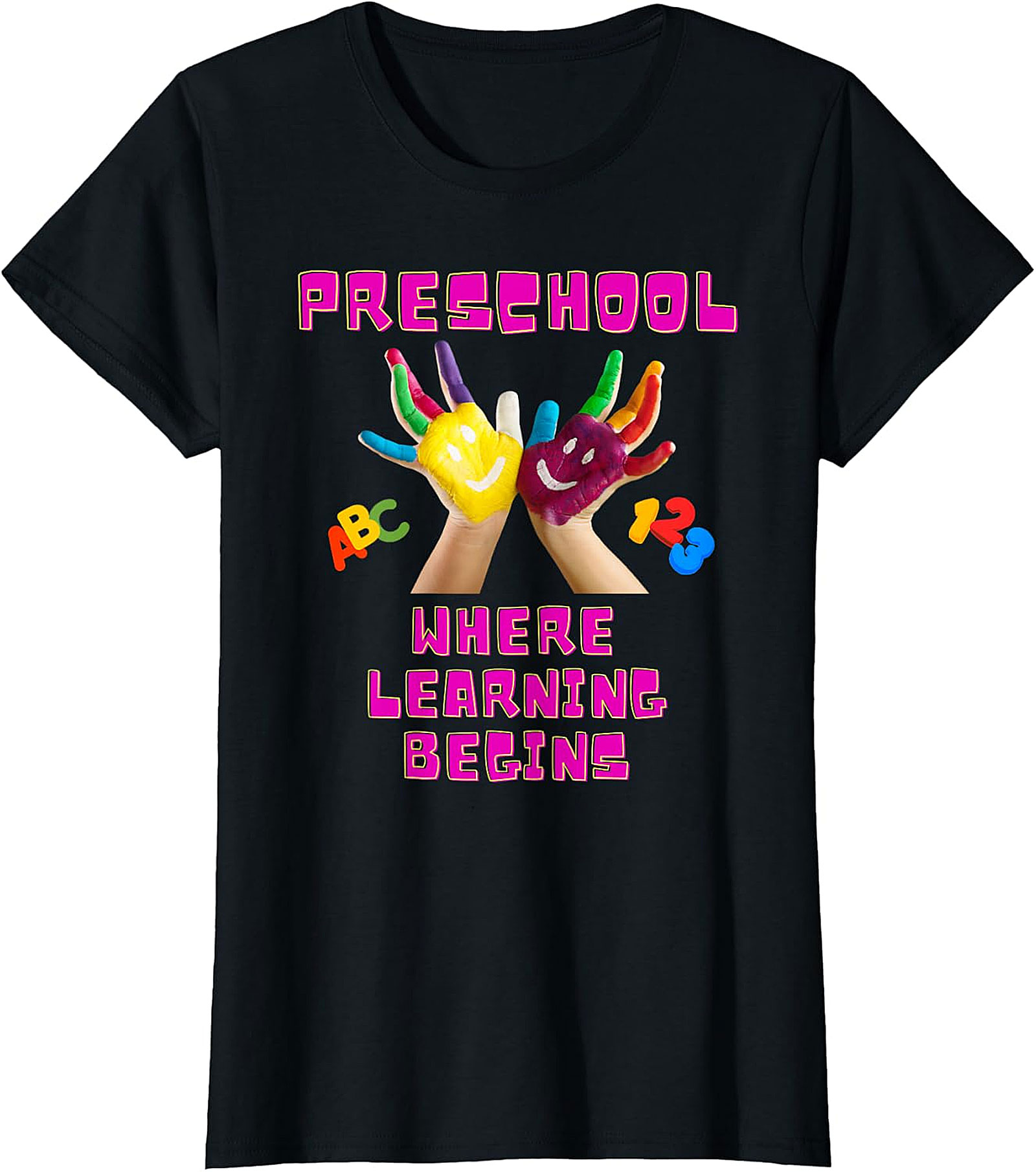 Preschool Where Learning Begins T-Shirt - Early Ed Apparel