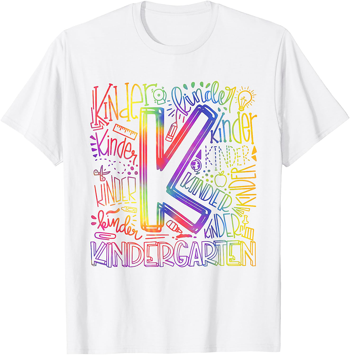 Kindergarten T-Shirt | First Day of School Teacher Tee