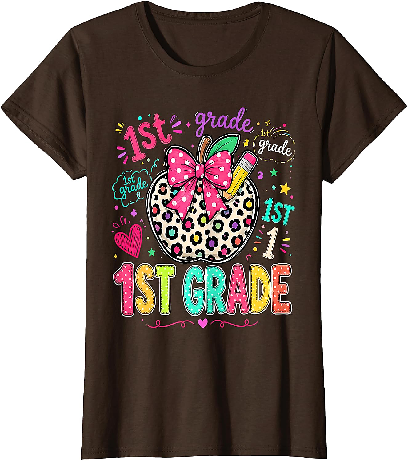 1st Grade Back to School T-Shirt | First Day Outfit Tee
