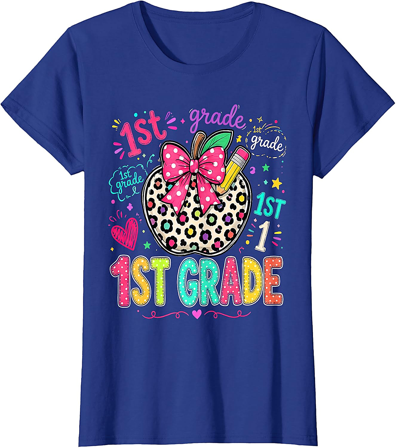 1st Grade Back to School T-Shirt | First Day Outfit Tee