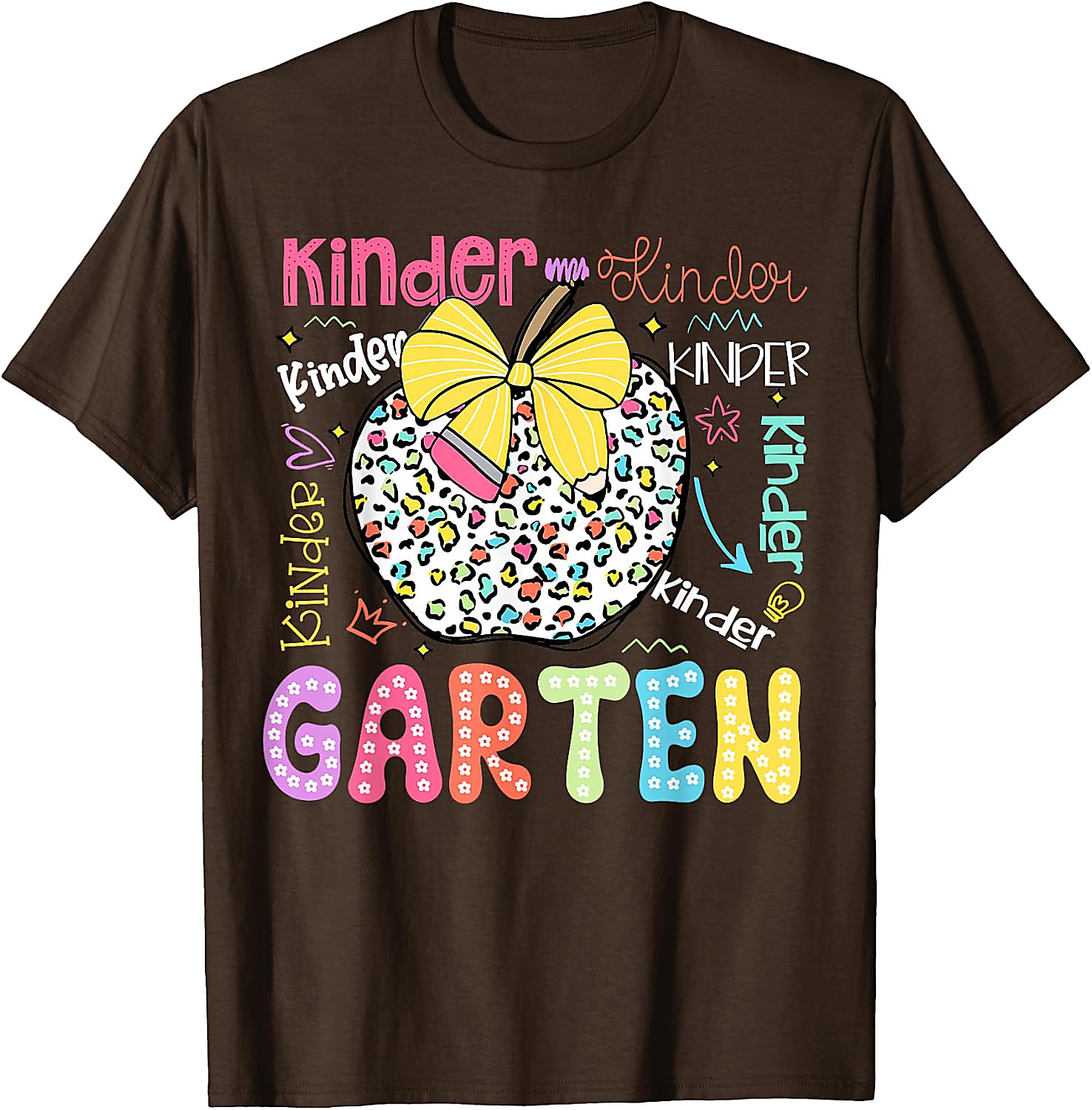 Kindergarten Apple T-Shirt | First Day of School Tee