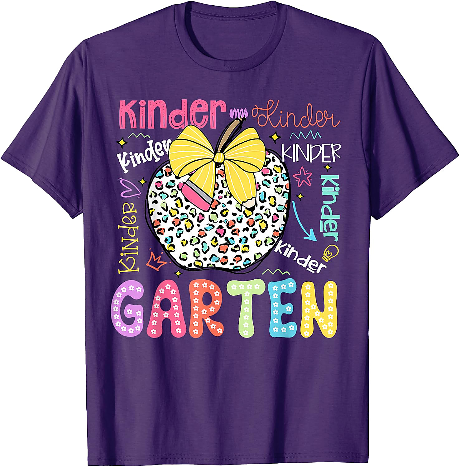Kindergarten Apple T-Shirt | First Day of School Tee