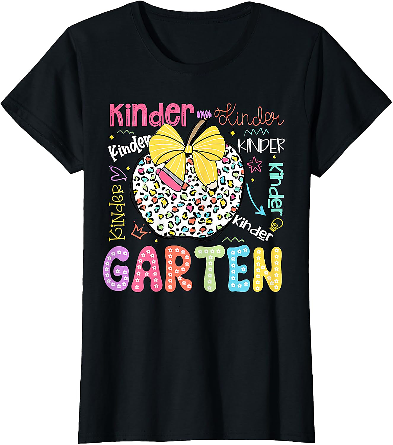 Kindergarten Apple T-Shirt | First Day of School Tee