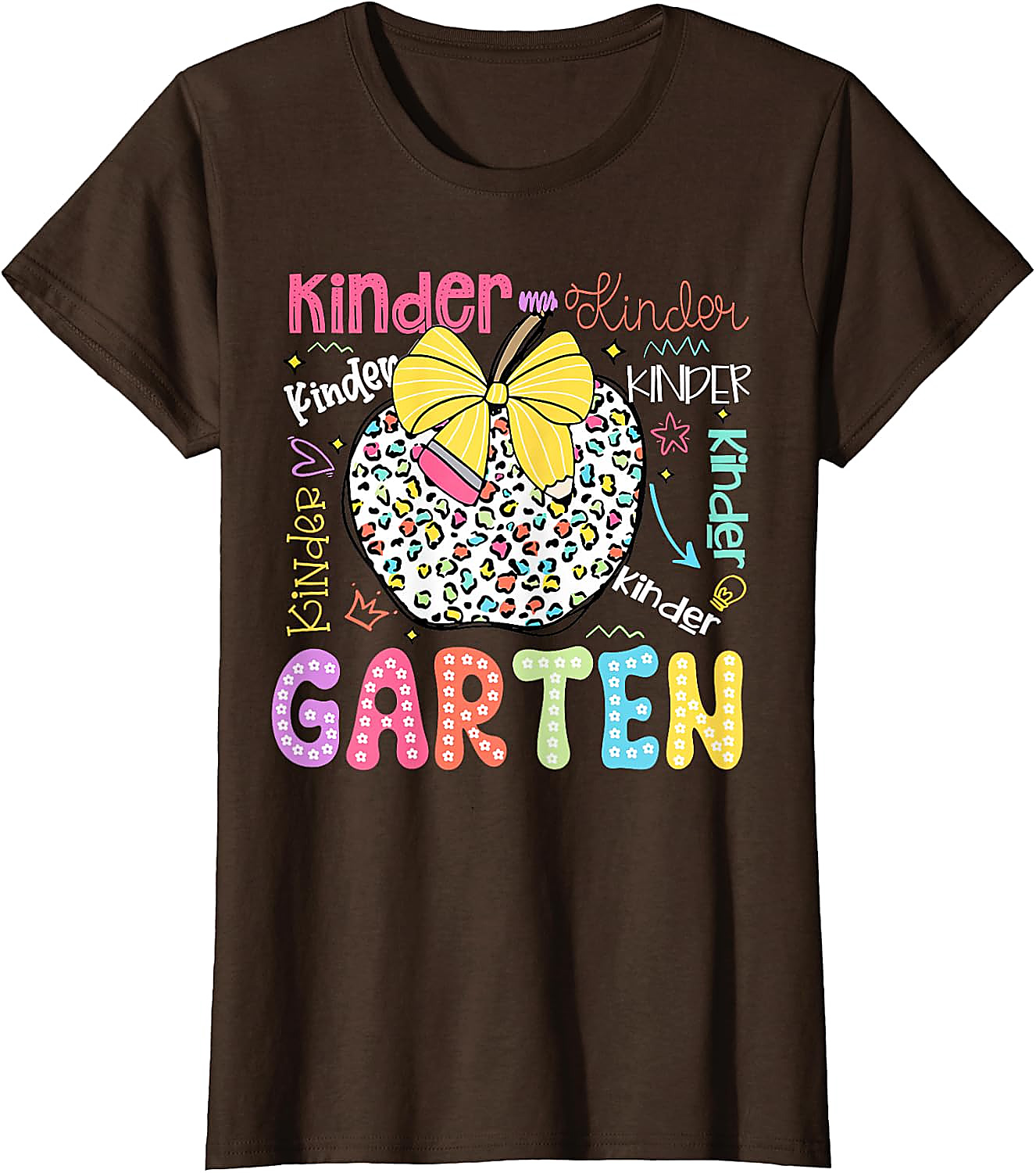 Kindergarten Apple T-Shirt | First Day of School Tee
