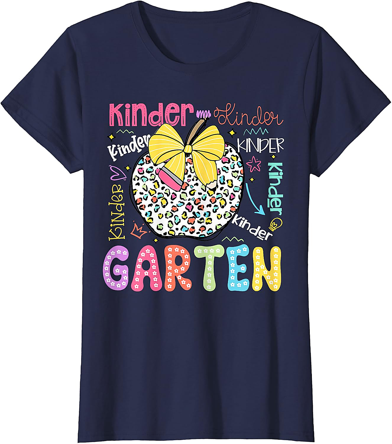 Kindergarten Apple T-Shirt | First Day of School Tee