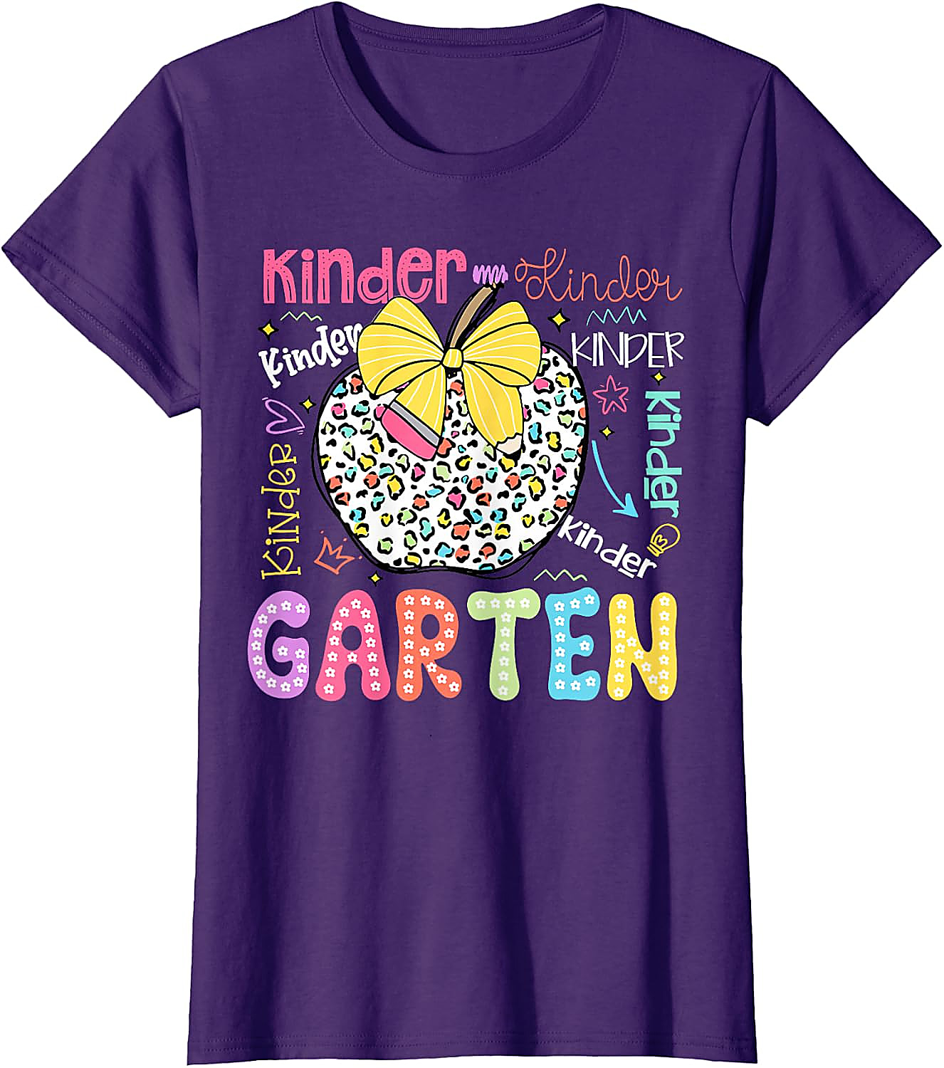 Kindergarten Apple T-Shirt | First Day of School Tee