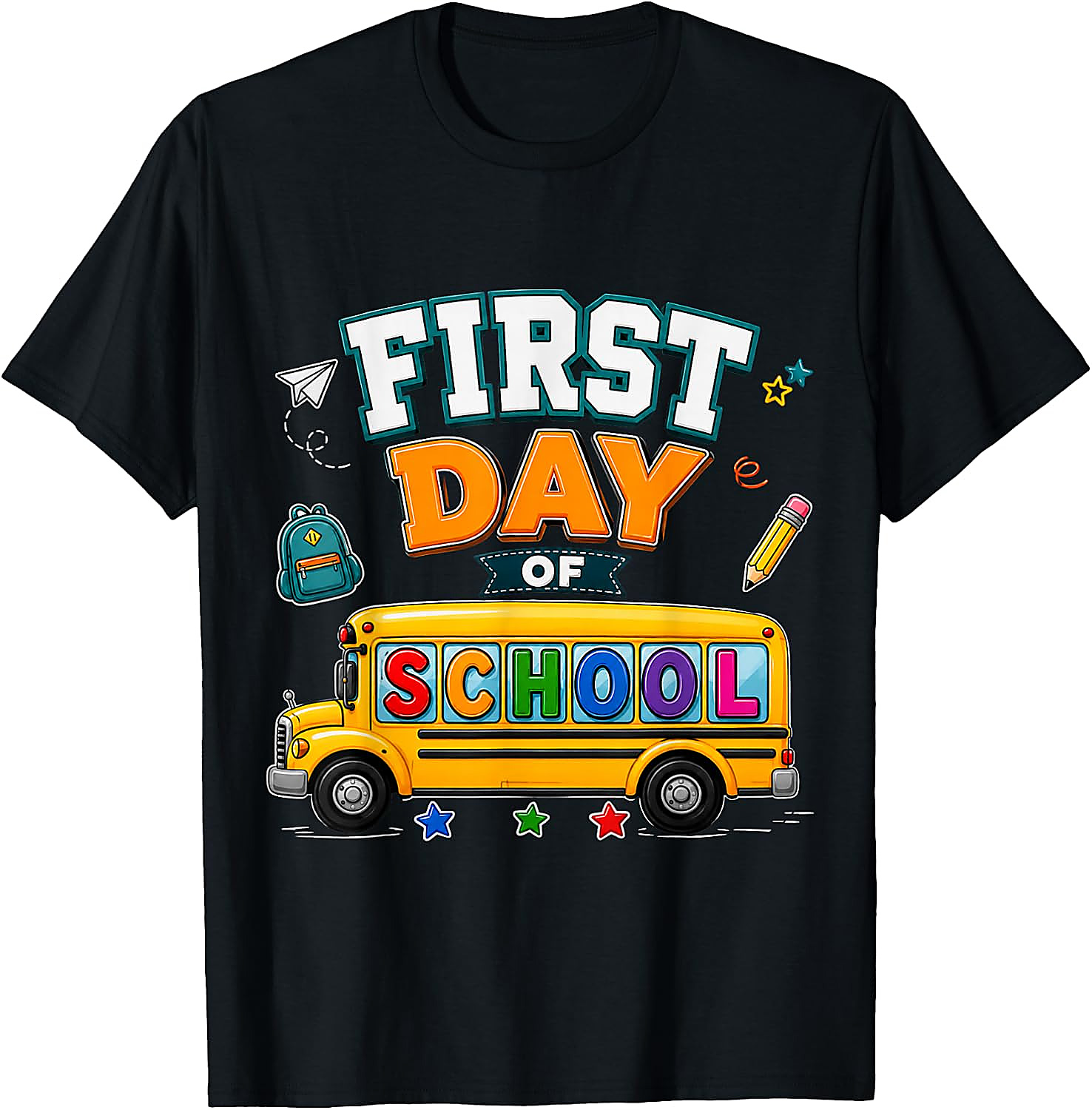First Day of School T-Shirt | Back to School Graphic Tee