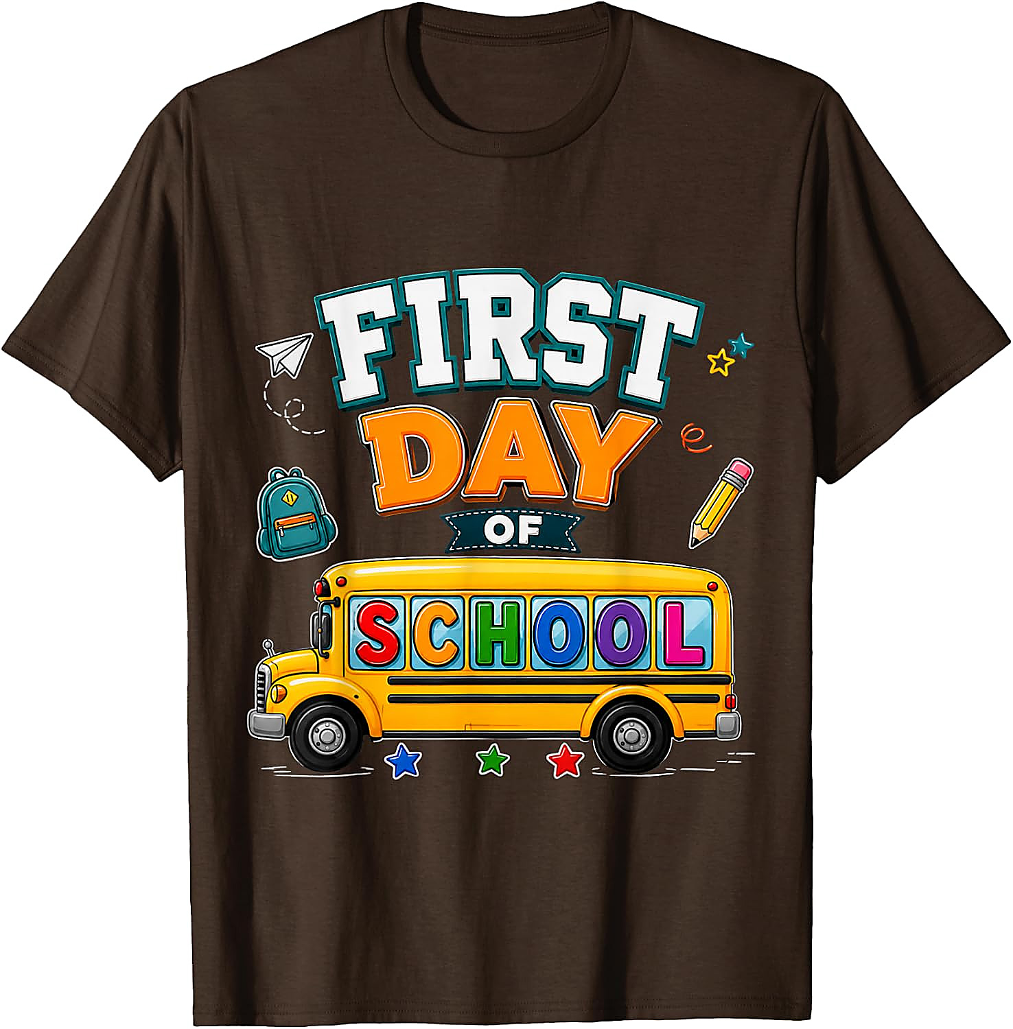 First Day of School T-Shirt | Back to School Graphic Tee