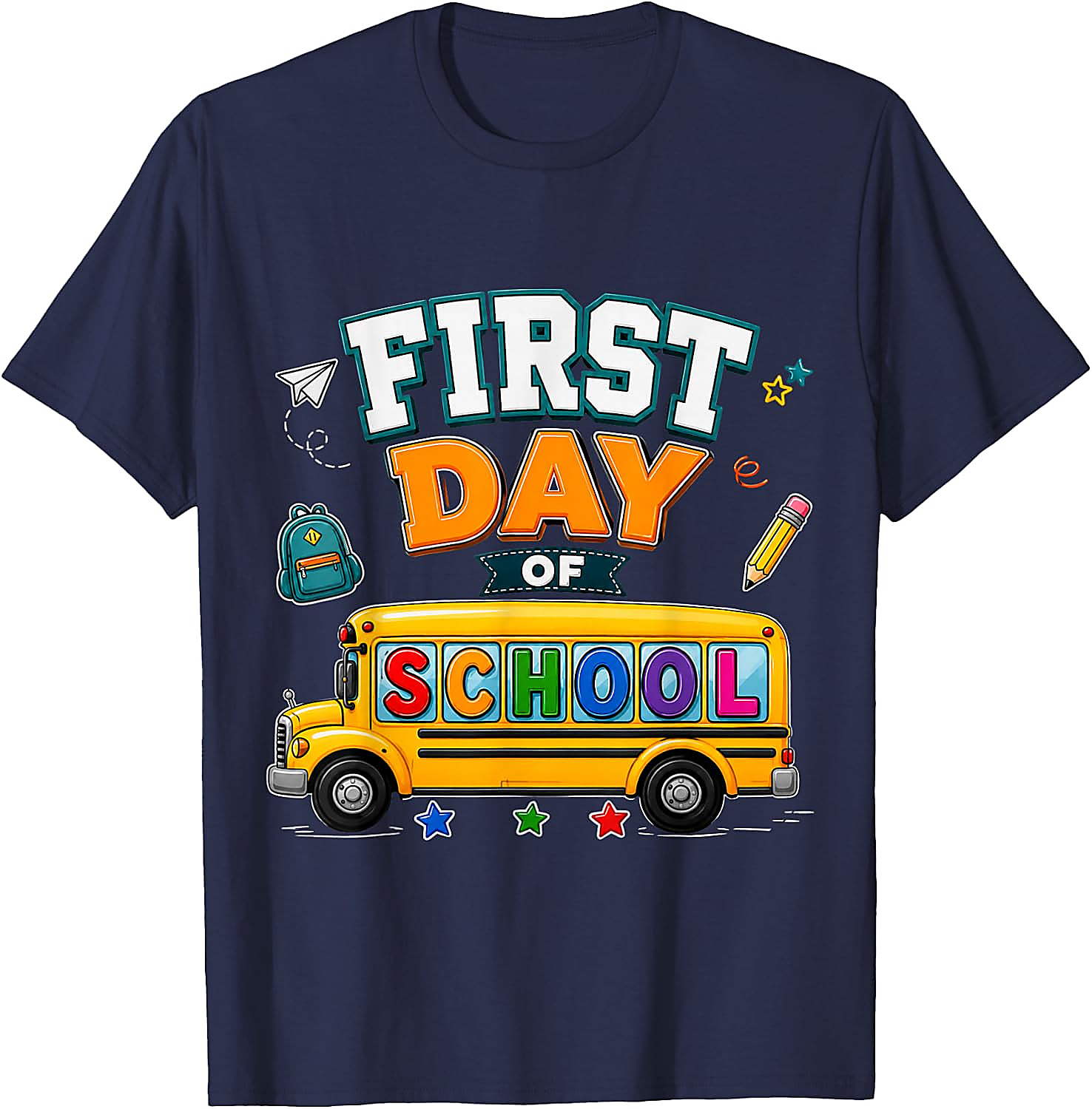 First Day of School T-Shirt | Back to School Graphic Tee