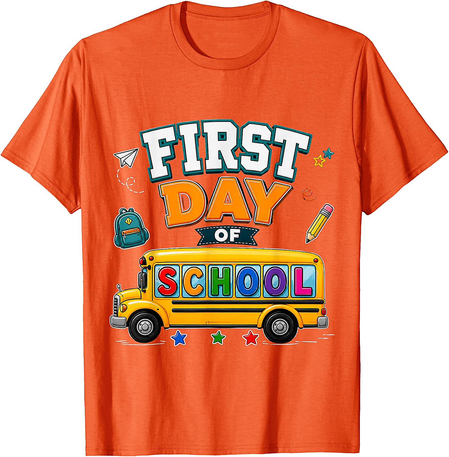 First Day of School T-Shirt | Back to School Graphic Tee