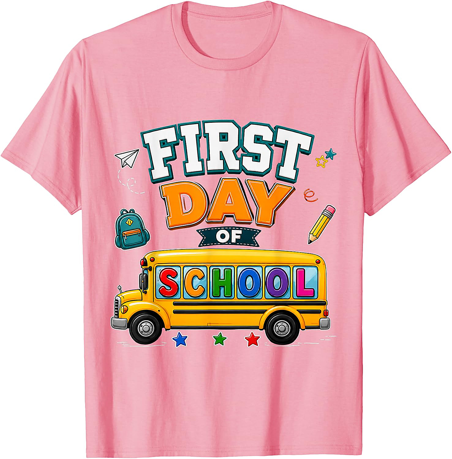 First Day of School T-Shirt | Back to School Graphic Tee