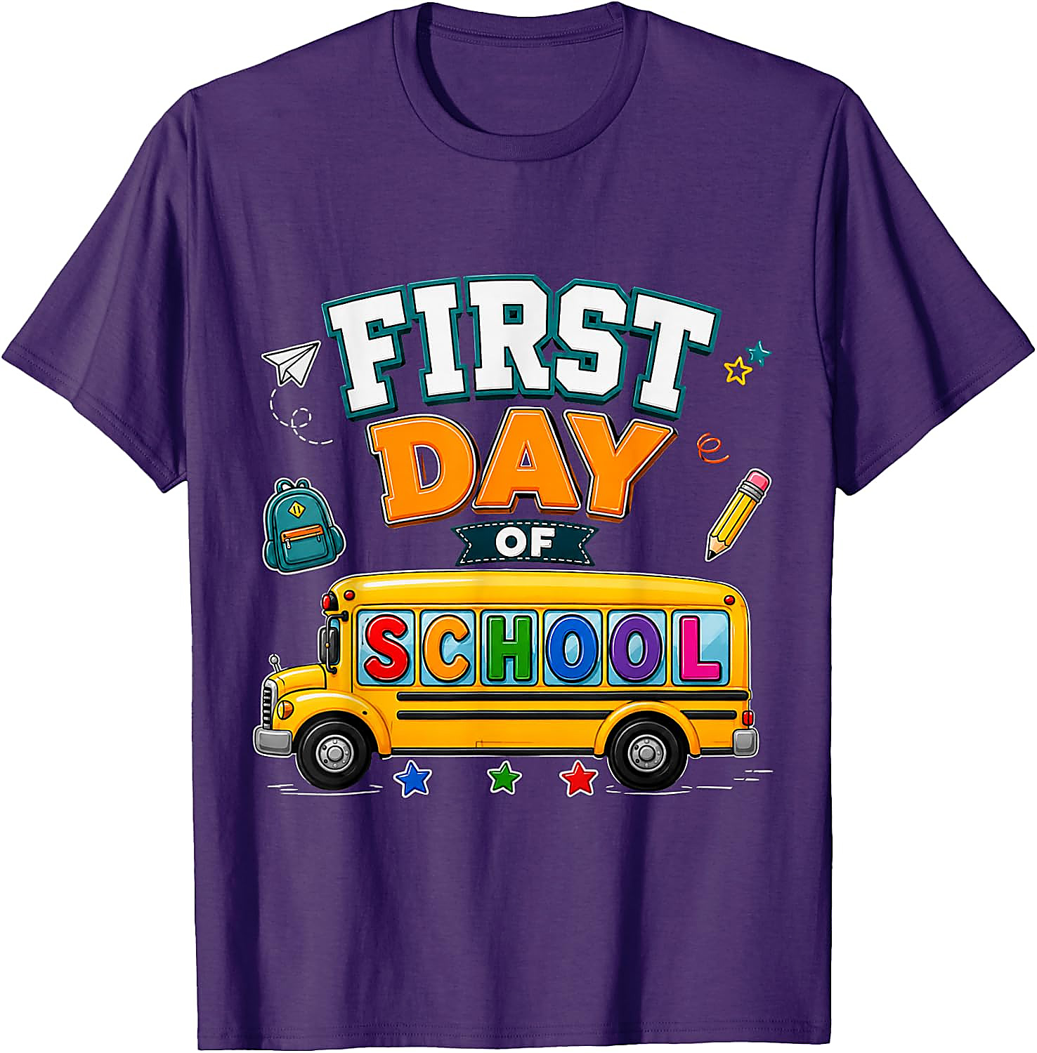 First Day of School T-Shirt | Back to School Graphic Tee