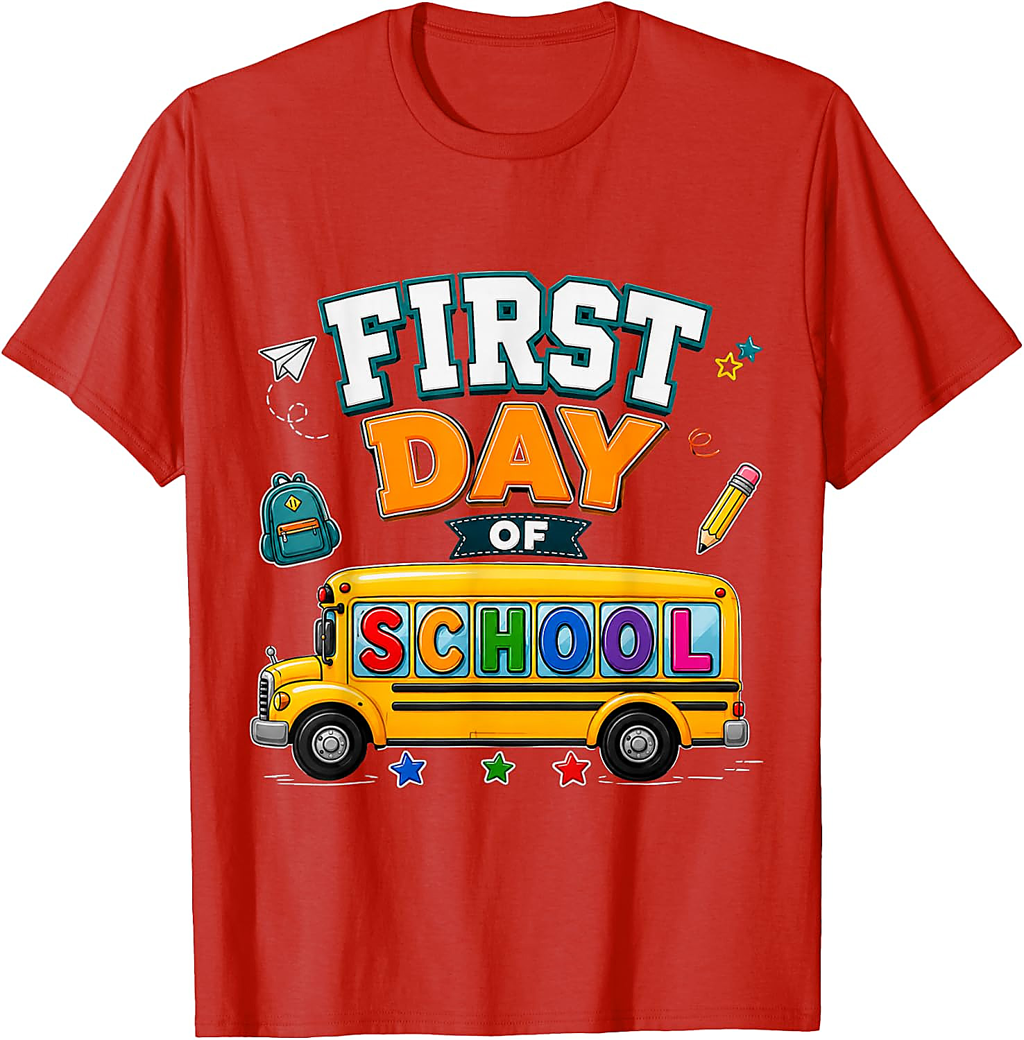 First Day of School T-Shirt | Back to School Graphic Tee
