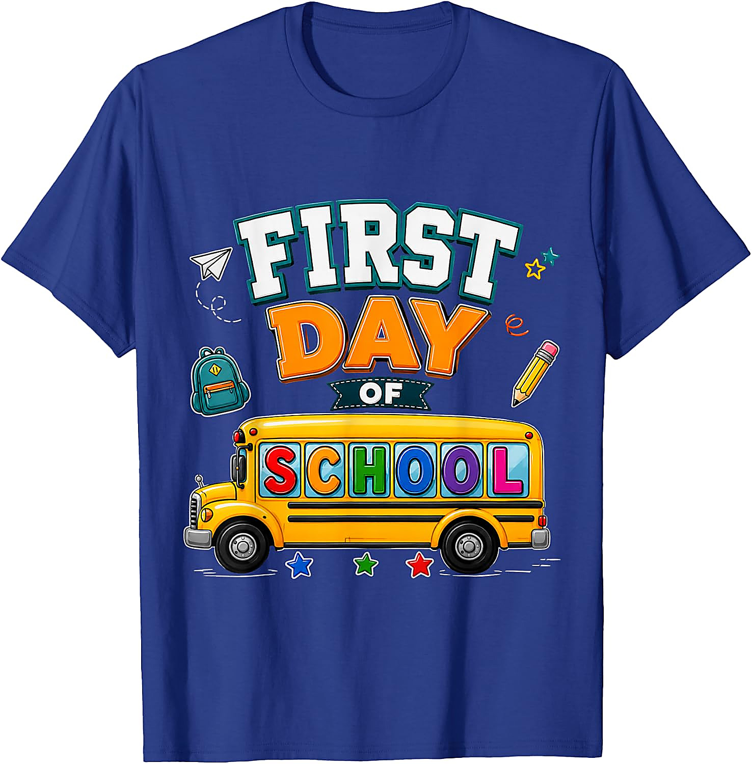 First Day of School T-Shirt | Back to School Graphic Tee