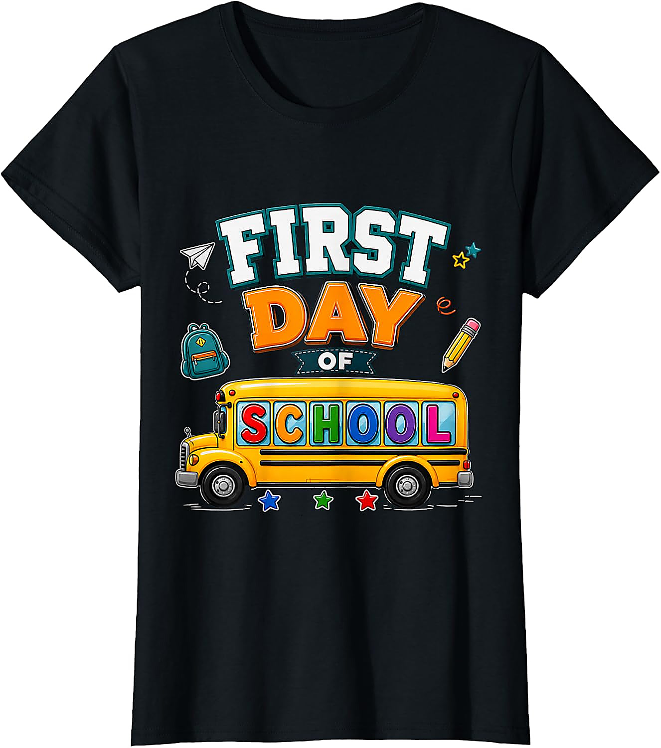 First Day of School T-Shirt | Back to School Graphic Tee