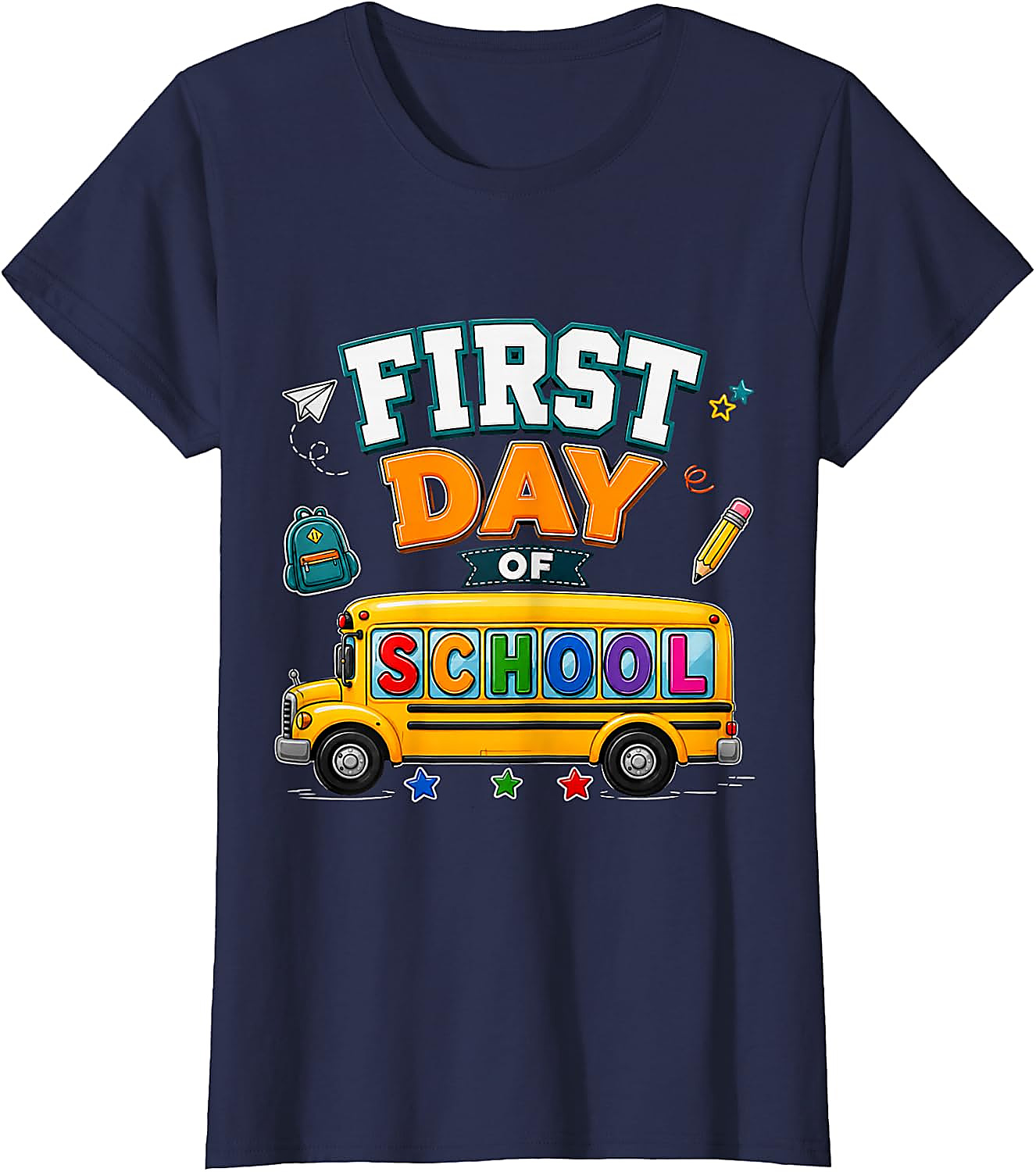 First Day of School T-Shirt | Back to School Graphic Tee