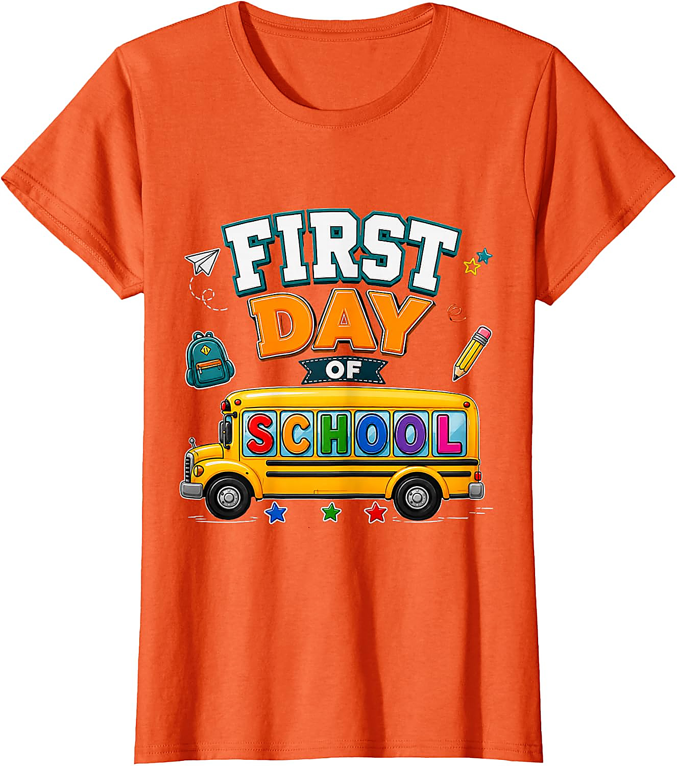 First Day of School T-Shirt | Back to School Graphic Tee