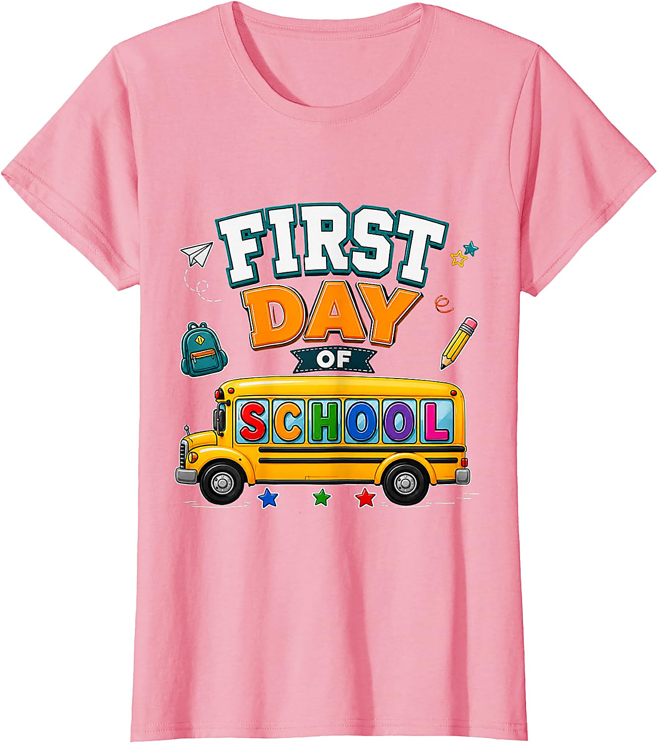 First Day of School T-Shirt | Back to School Graphic Tee