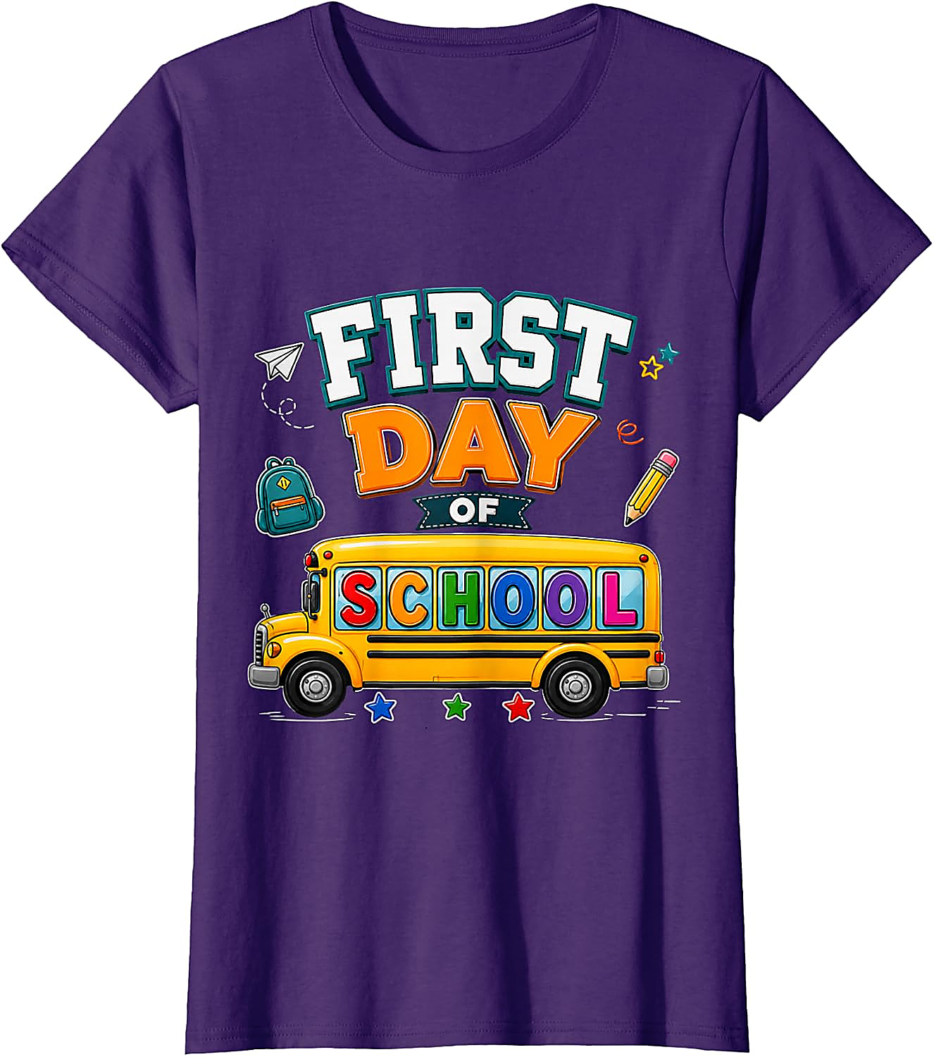 First Day of School T-Shirt | Back to School Graphic Tee