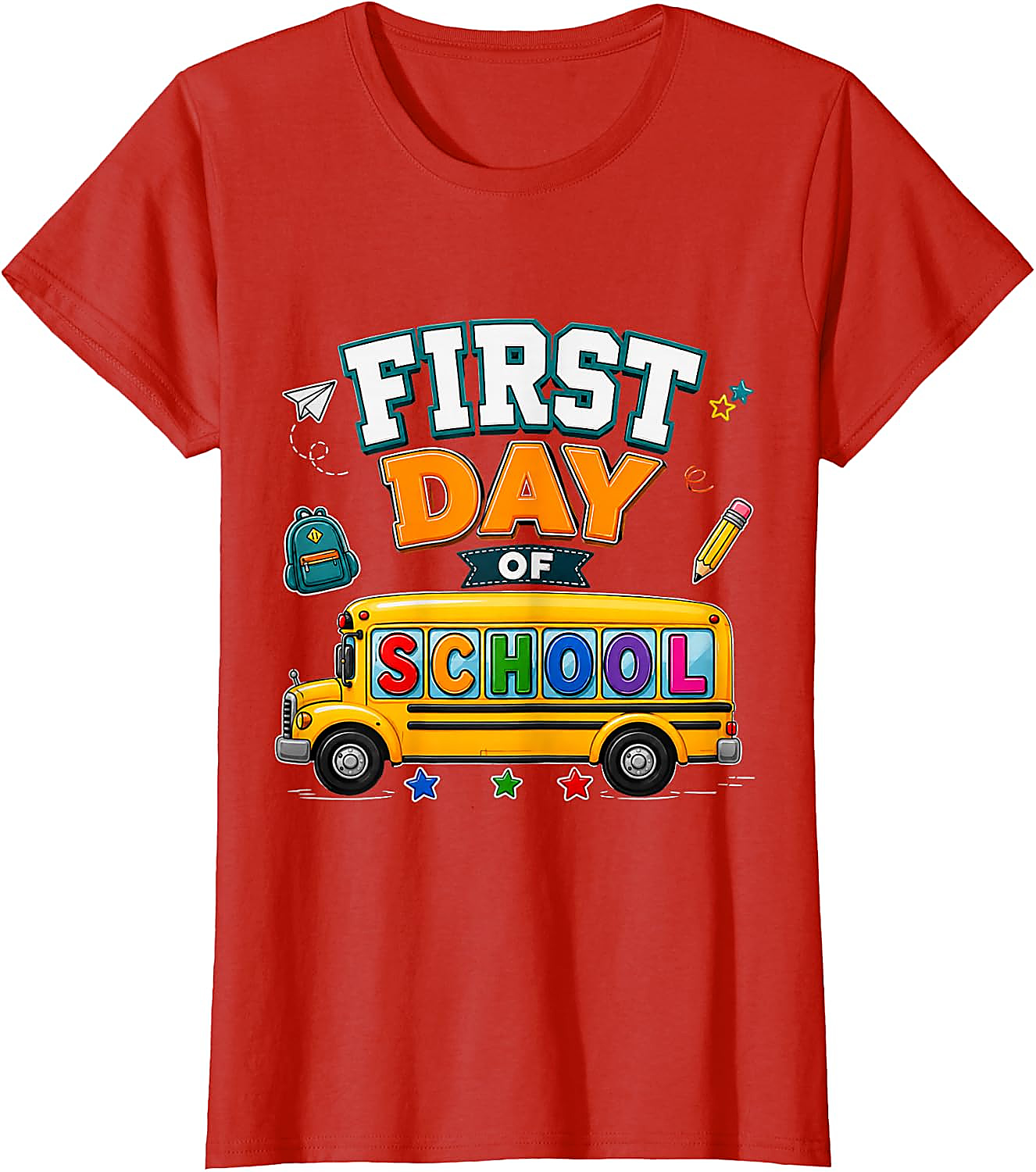 First Day of School T-Shirt | Back to School Graphic Tee