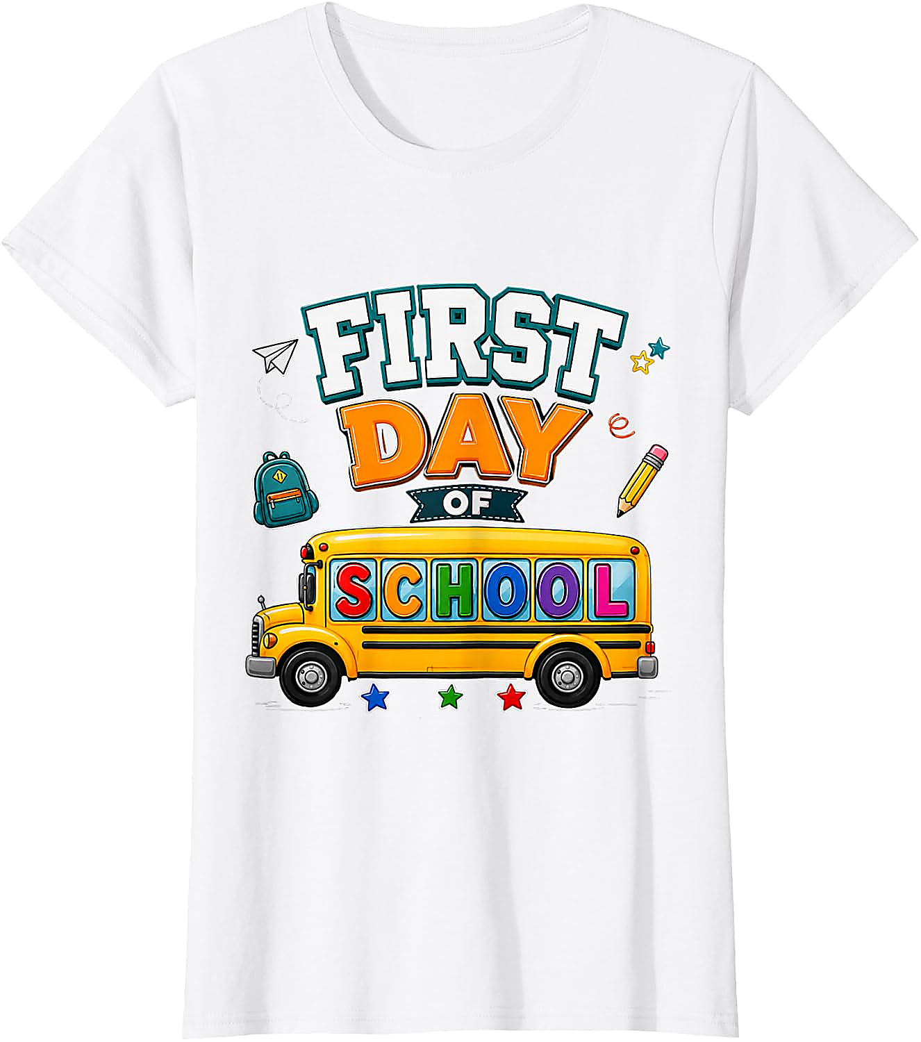 First Day of School T-Shirt | Back to School Graphic Tee