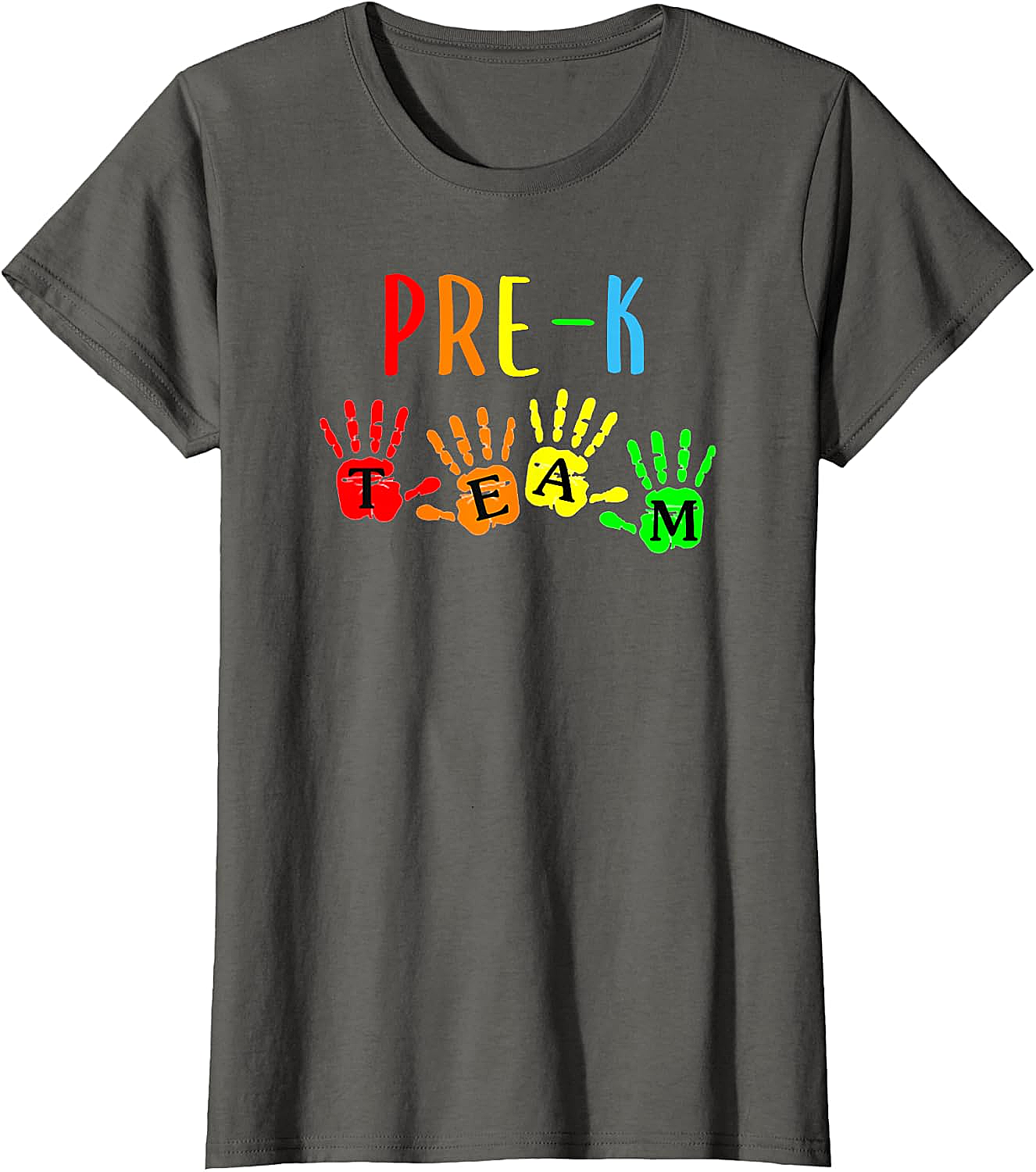 Pre-K Teacher Team Handprints T-Shirt - Back To School