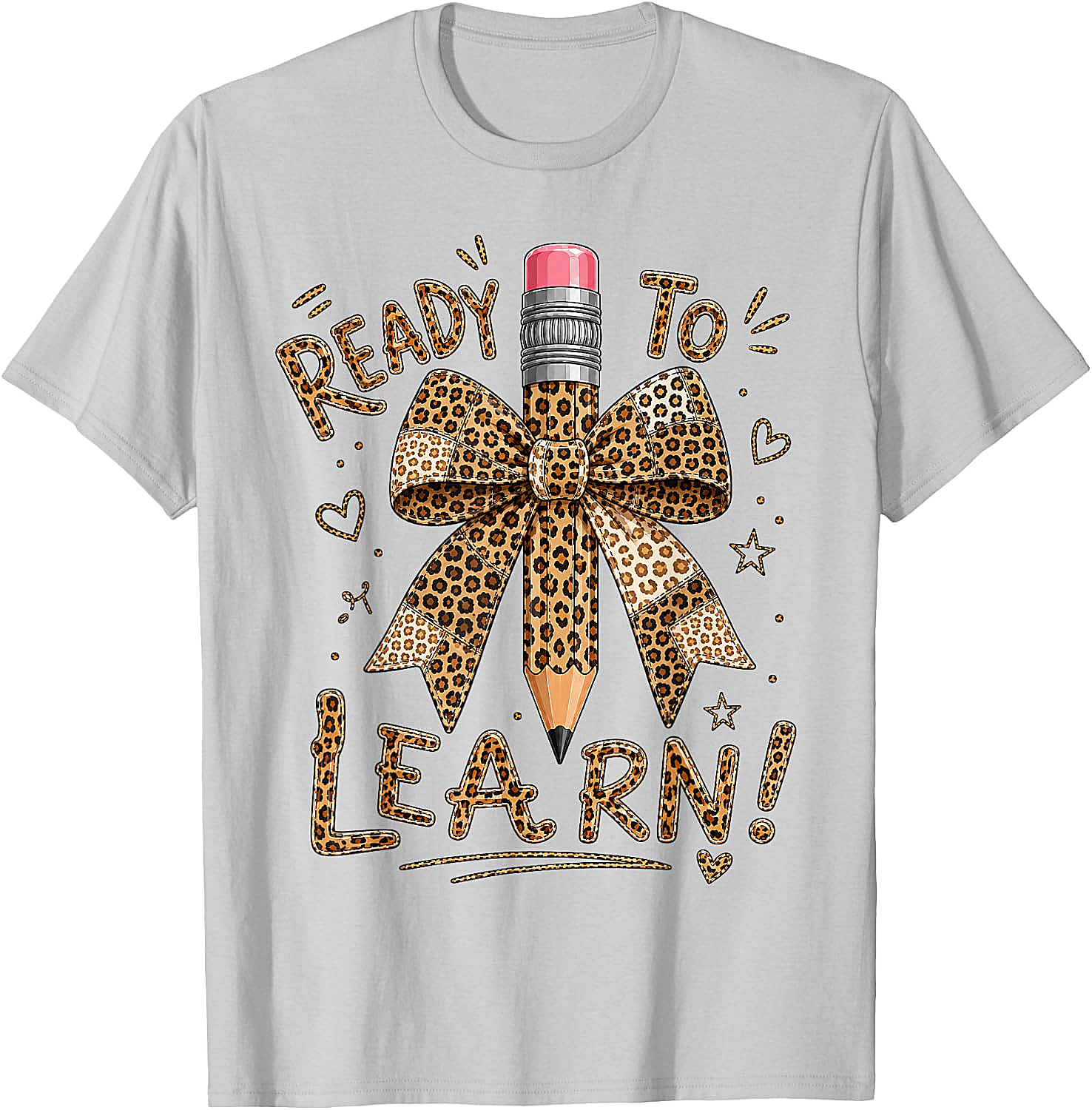 Ready to Learn Pencil Patchwork Bow Tee Back to School
