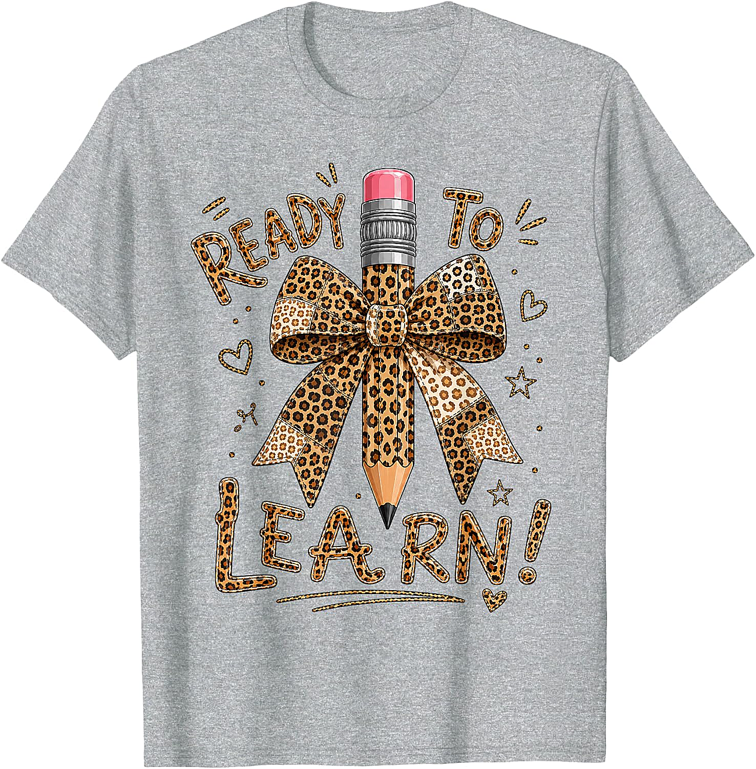  Ready to Learn Pencil Patchwork Bow Tee Back to School