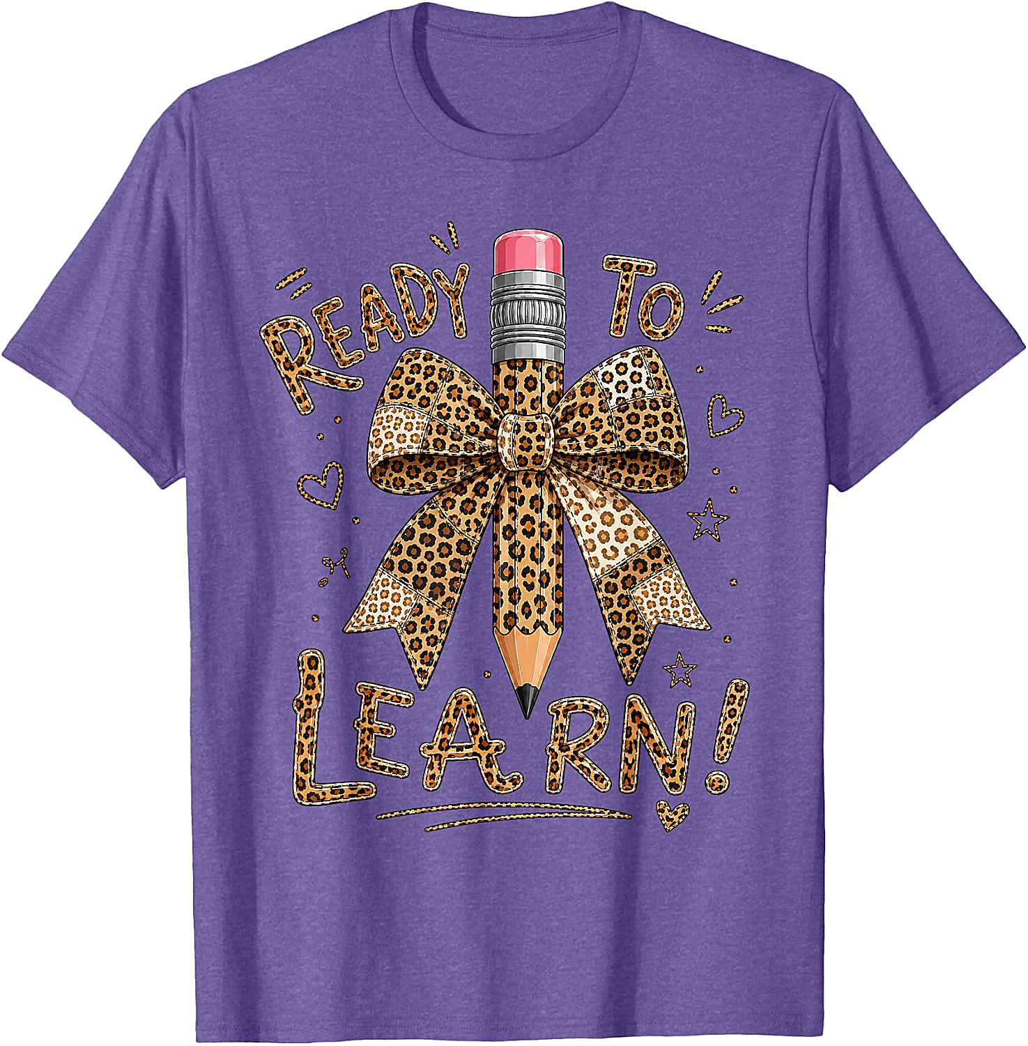  Ready to Learn Pencil Patchwork Bow Tee Back to School