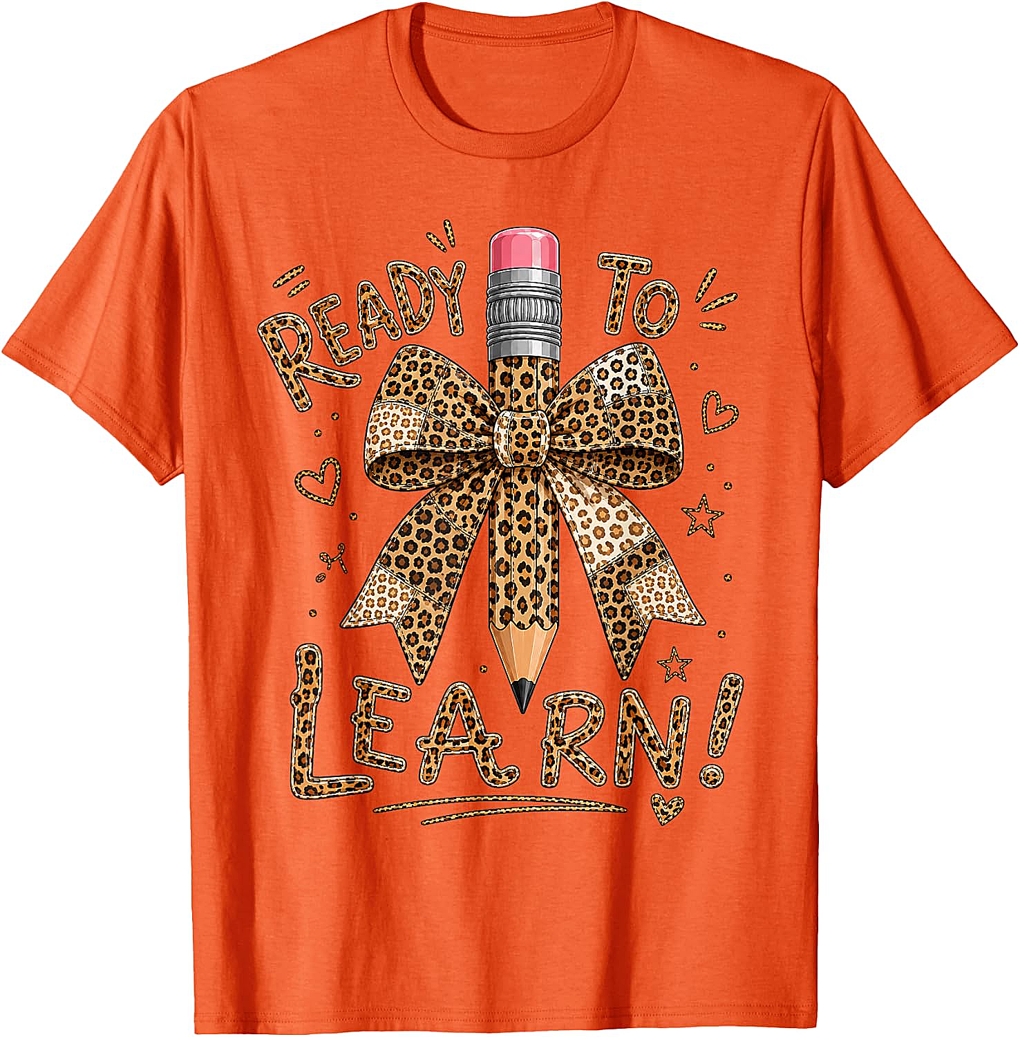  Ready to Learn Pencil Patchwork Bow Tee Back to School