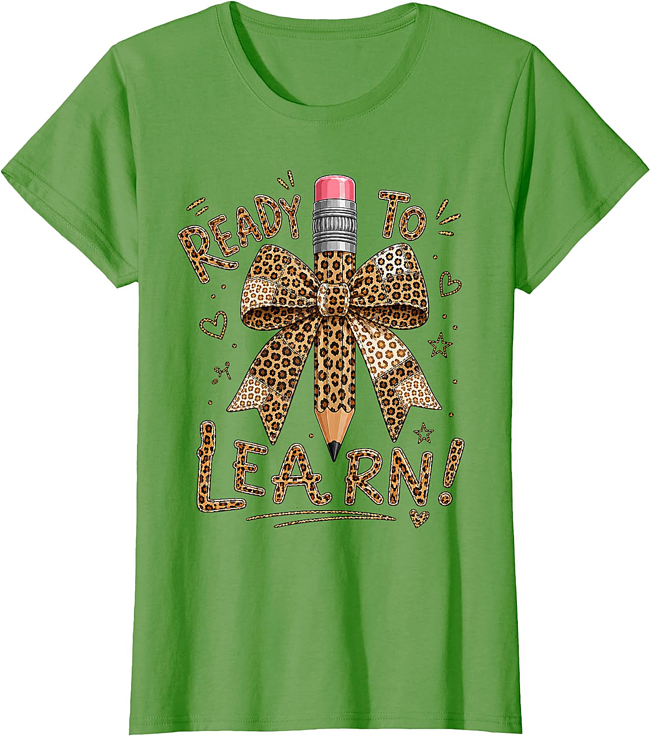 Ready to Learn Pencil Patchwork Bow Tee Back to School