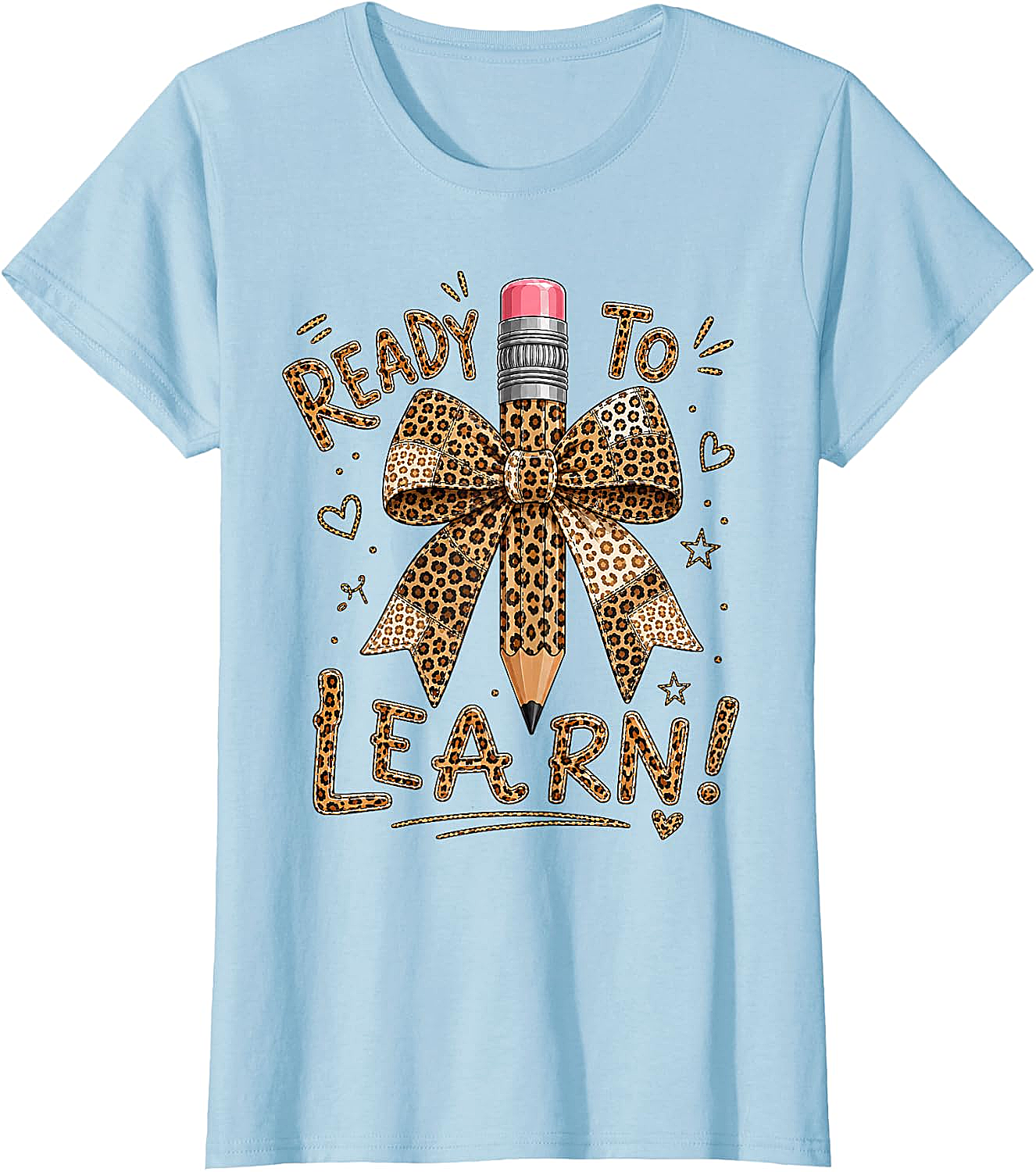  Ready to Learn Pencil Patchwork Bow Tee Back to School