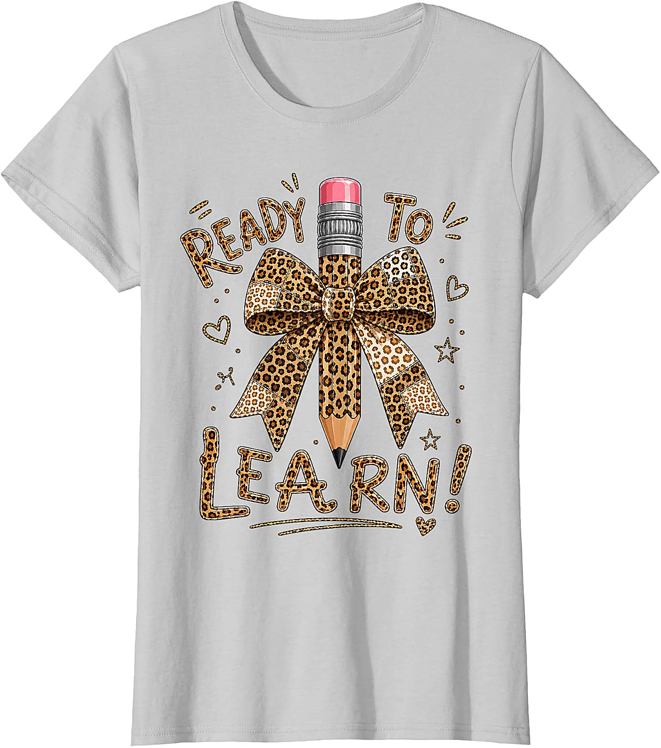  Ready to Learn Pencil Patchwork Bow Tee Back to School