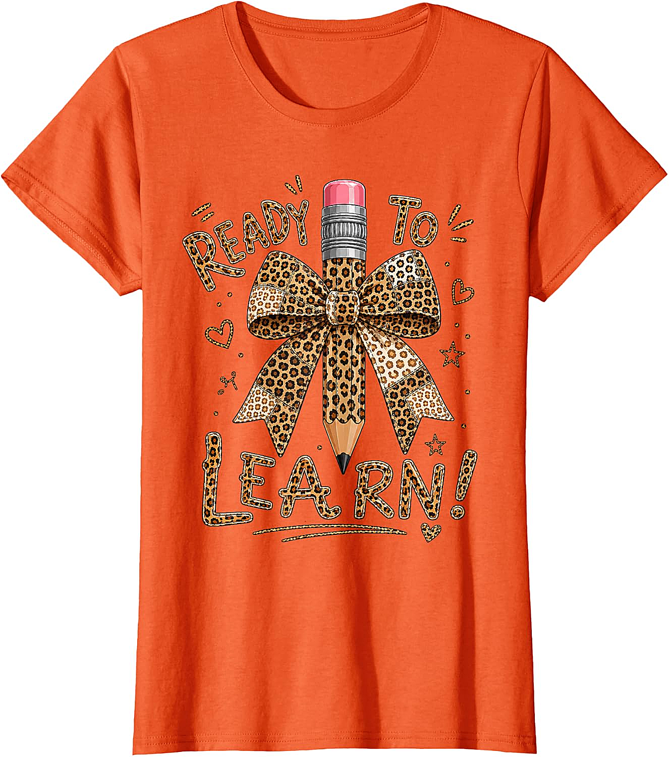  Ready to Learn Pencil Patchwork Bow Tee Back to School