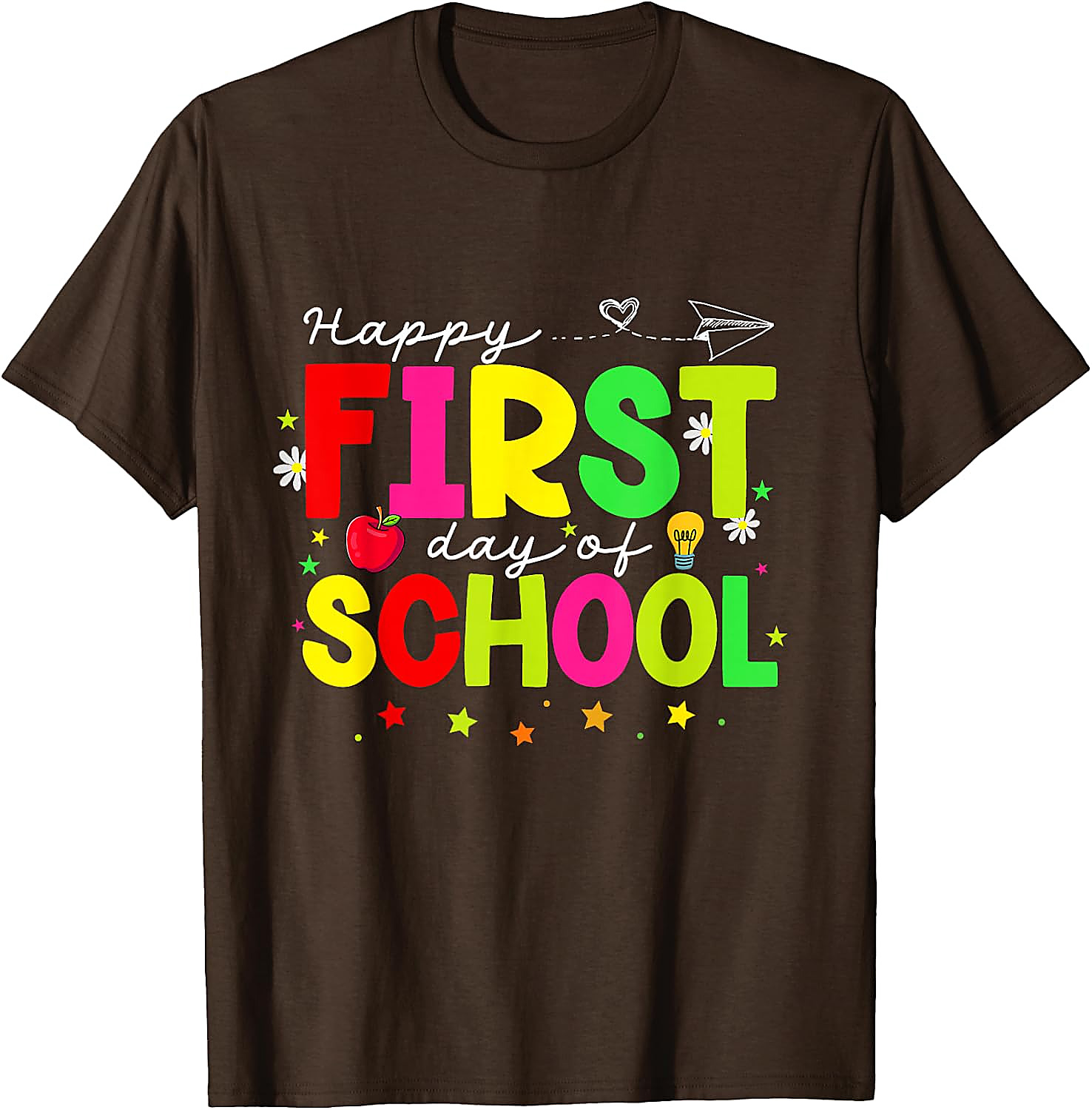 Happy First Day of School T-Shirt | Back to School Tee