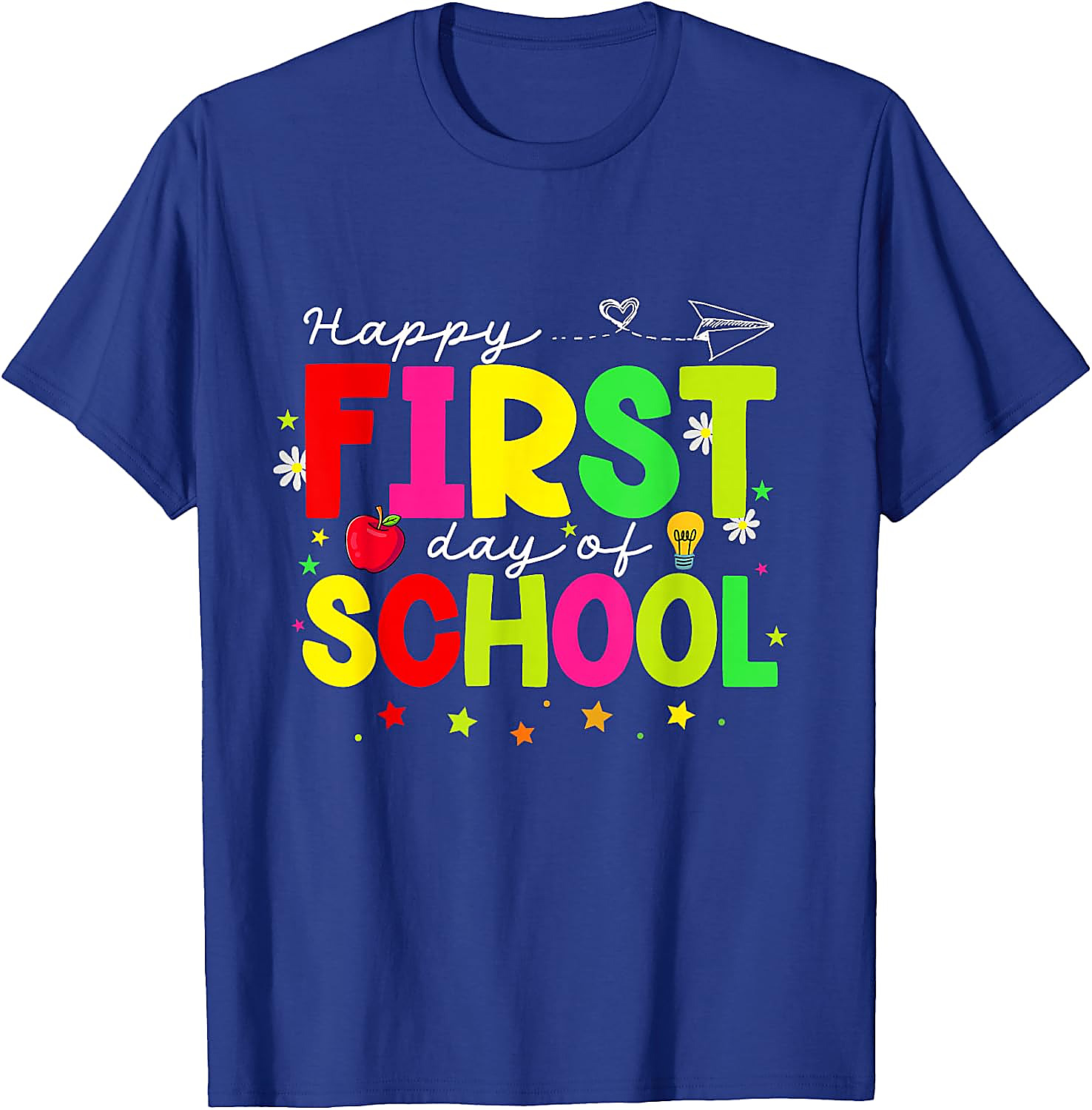 Happy First Day of School T-Shirt | Back to School Tee