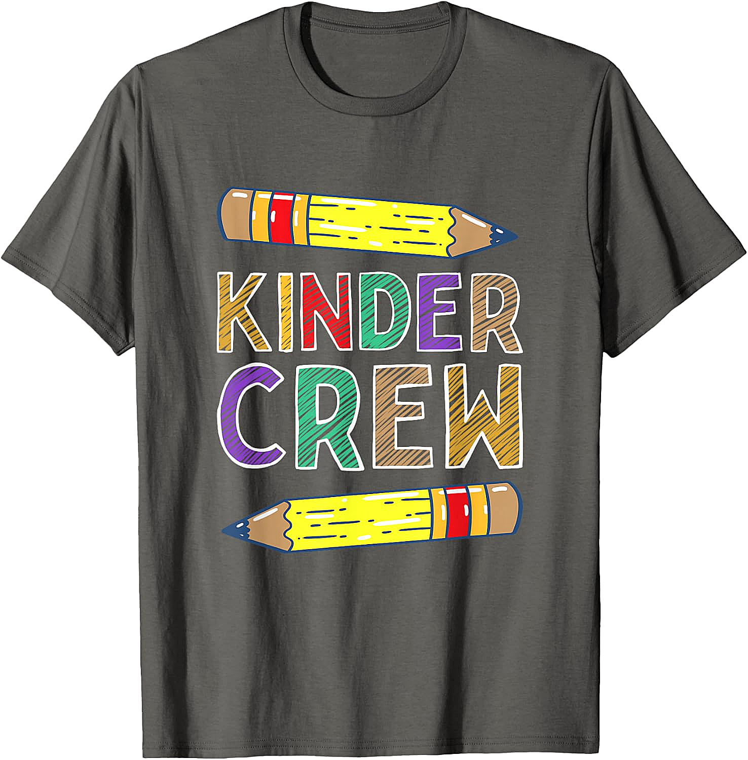 Kinder Crew Funny Kindergarten Teacher T-Shirt
