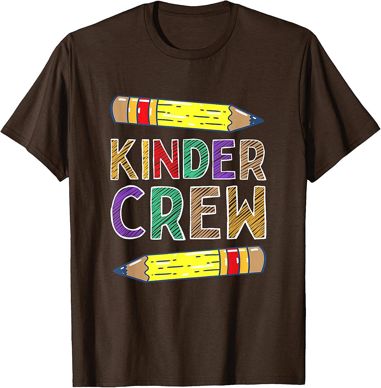Kinder Crew Funny Kindergarten Teacher T-Shirt