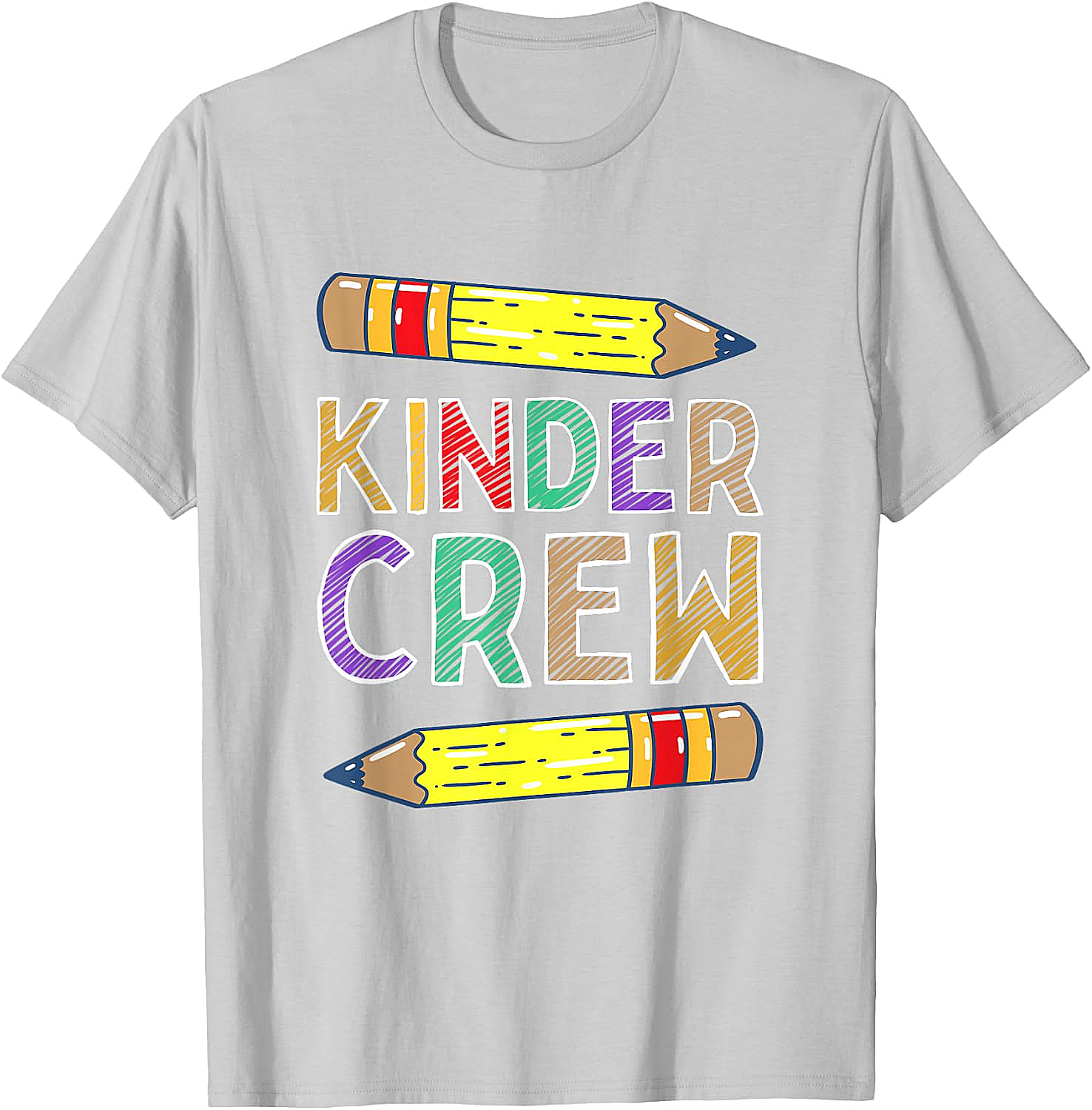 Kinder Crew Funny Kindergarten Teacher T-Shirt