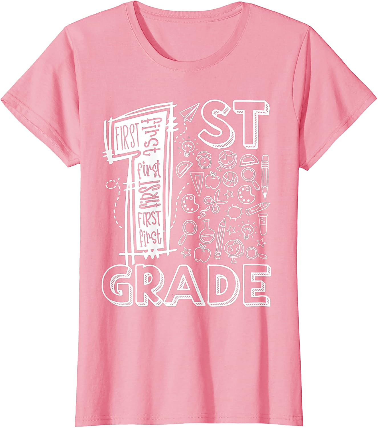 1st Grade Teacher T-Shirt | Back To School Graphic Tee