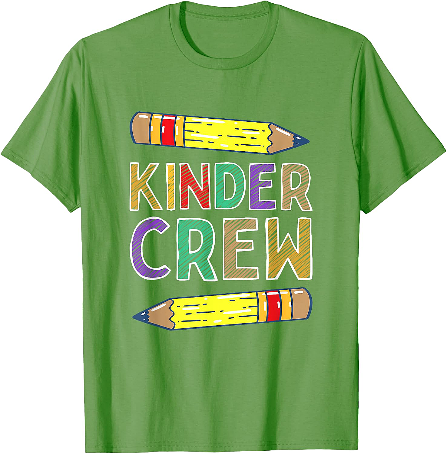 Kinder Crew Funny Kindergarten Teacher T-Shirt