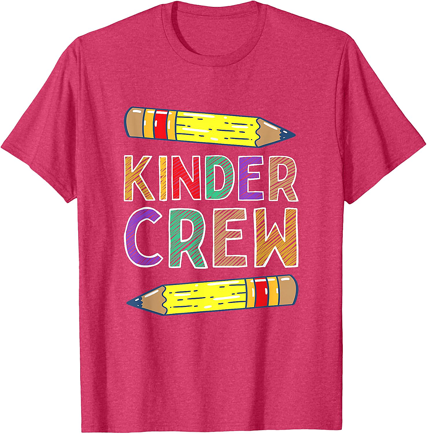 Kinder Crew Funny Kindergarten Teacher T-Shirt