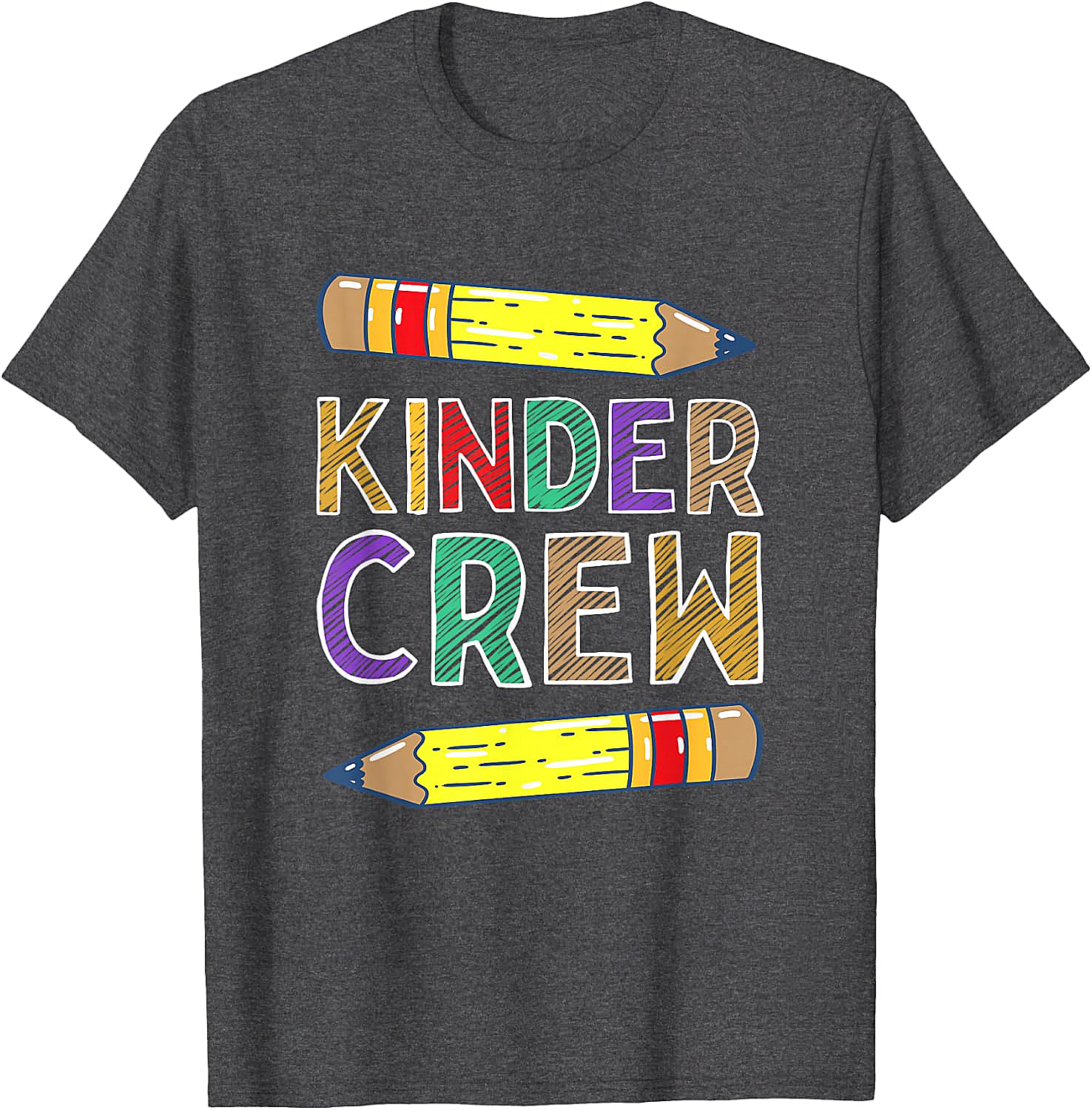 Kinder Crew Funny Kindergarten Teacher T-Shirt